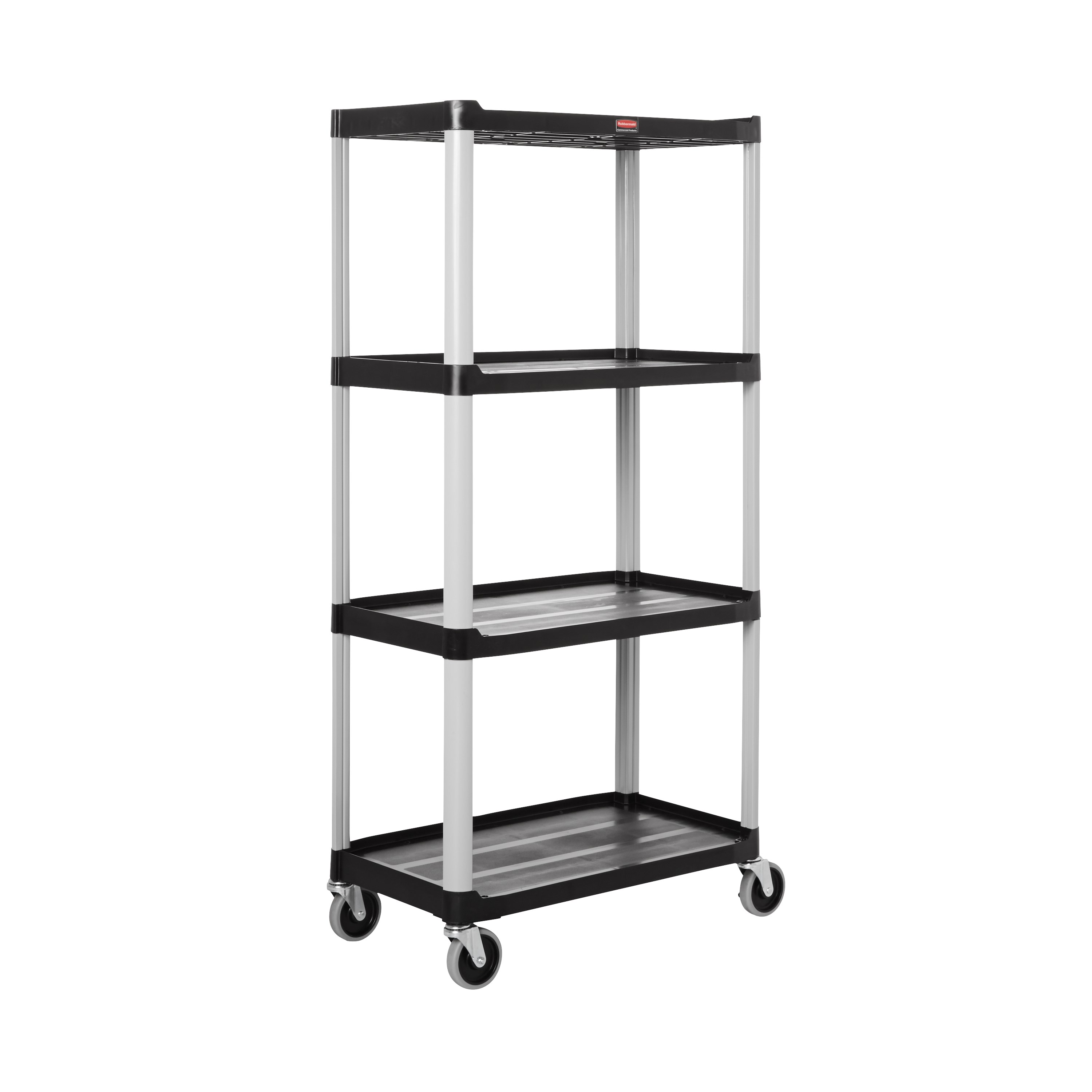 Store, organize and transport in style with durable and attractive shelving units.