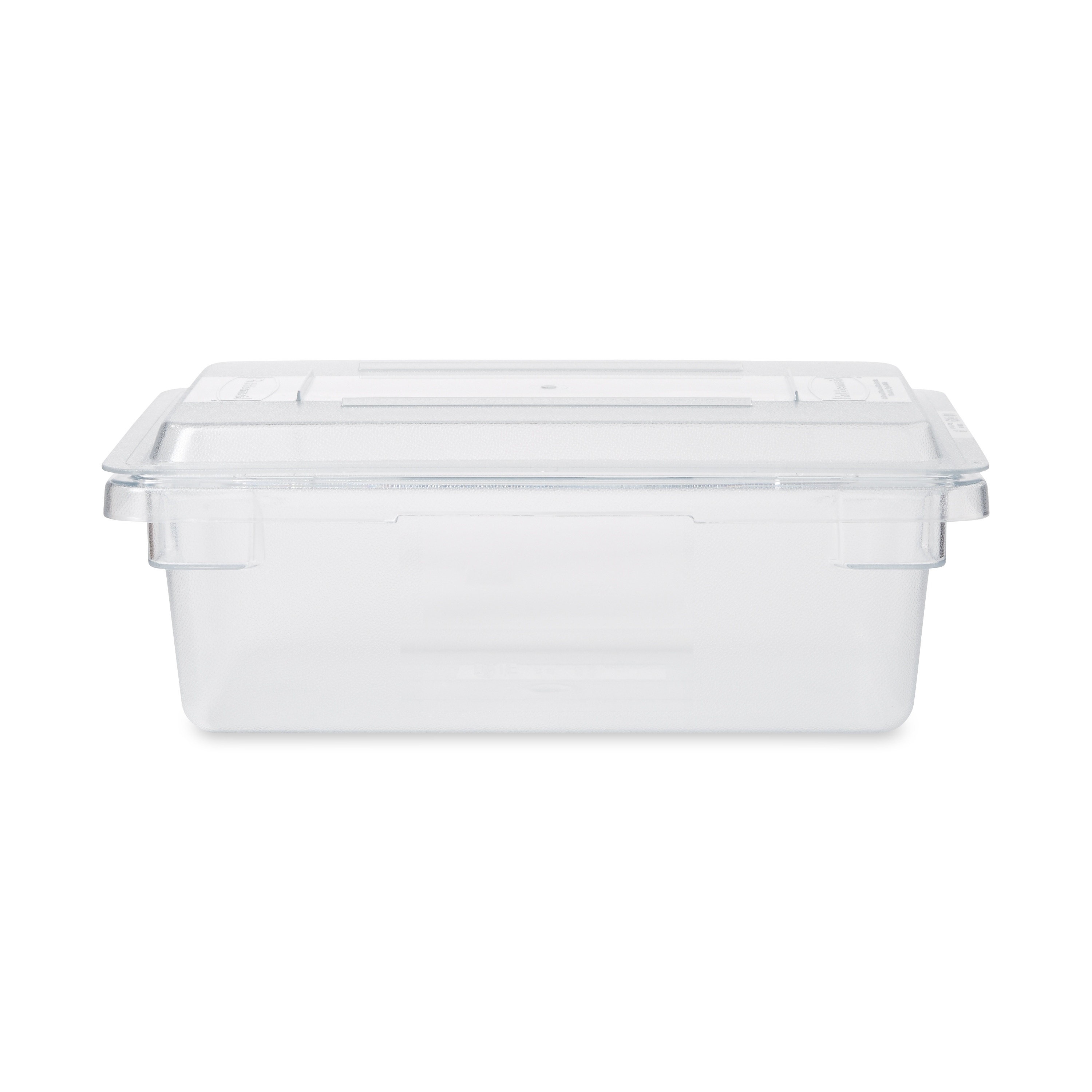 The Rubbermaid Commercial Food Storage Lid for Food/Tote Box helps reduce food spoilage costs.