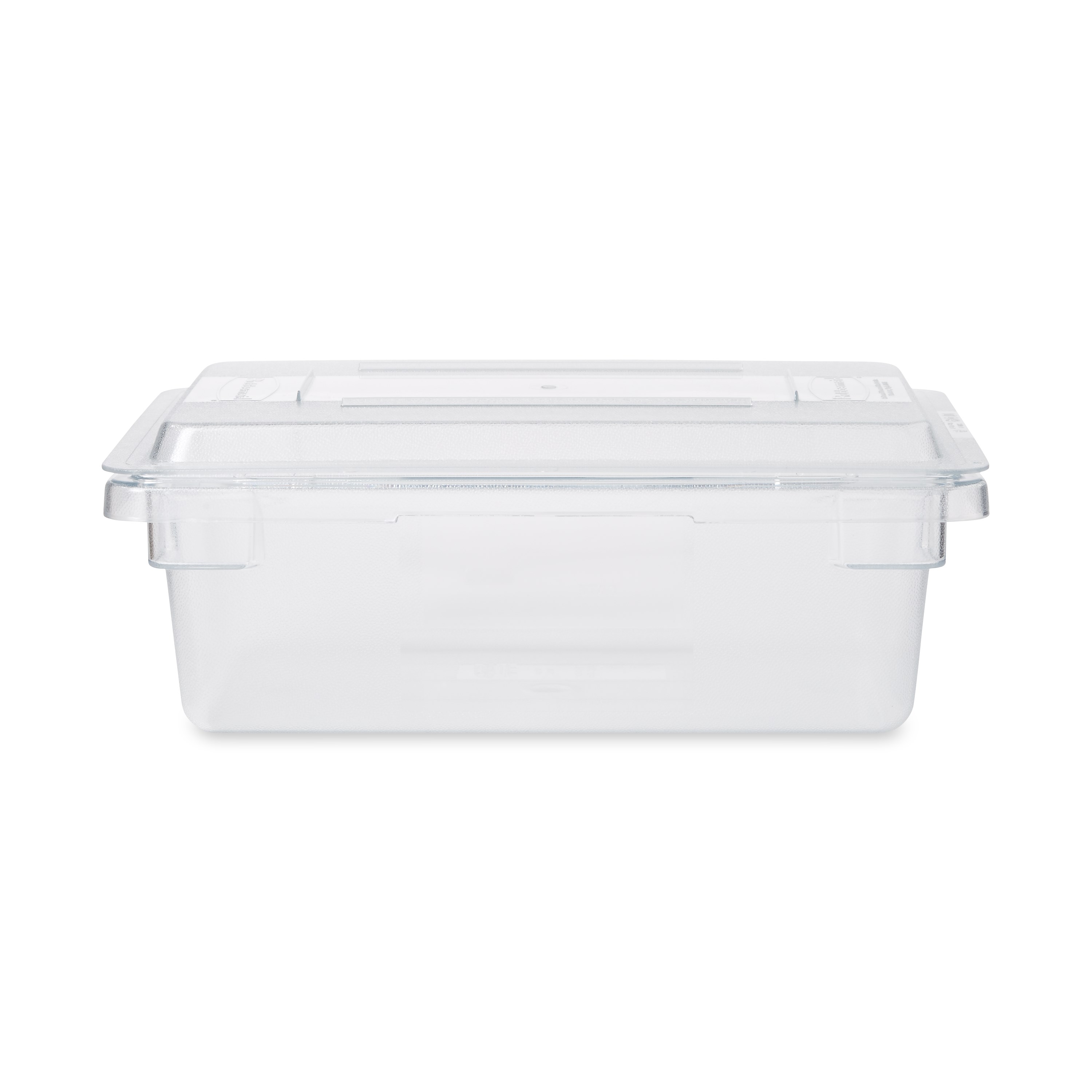 The Rubbermaid Commercial Food Storage Lid for Food/Tote Box helps reduce food spoilage costs.