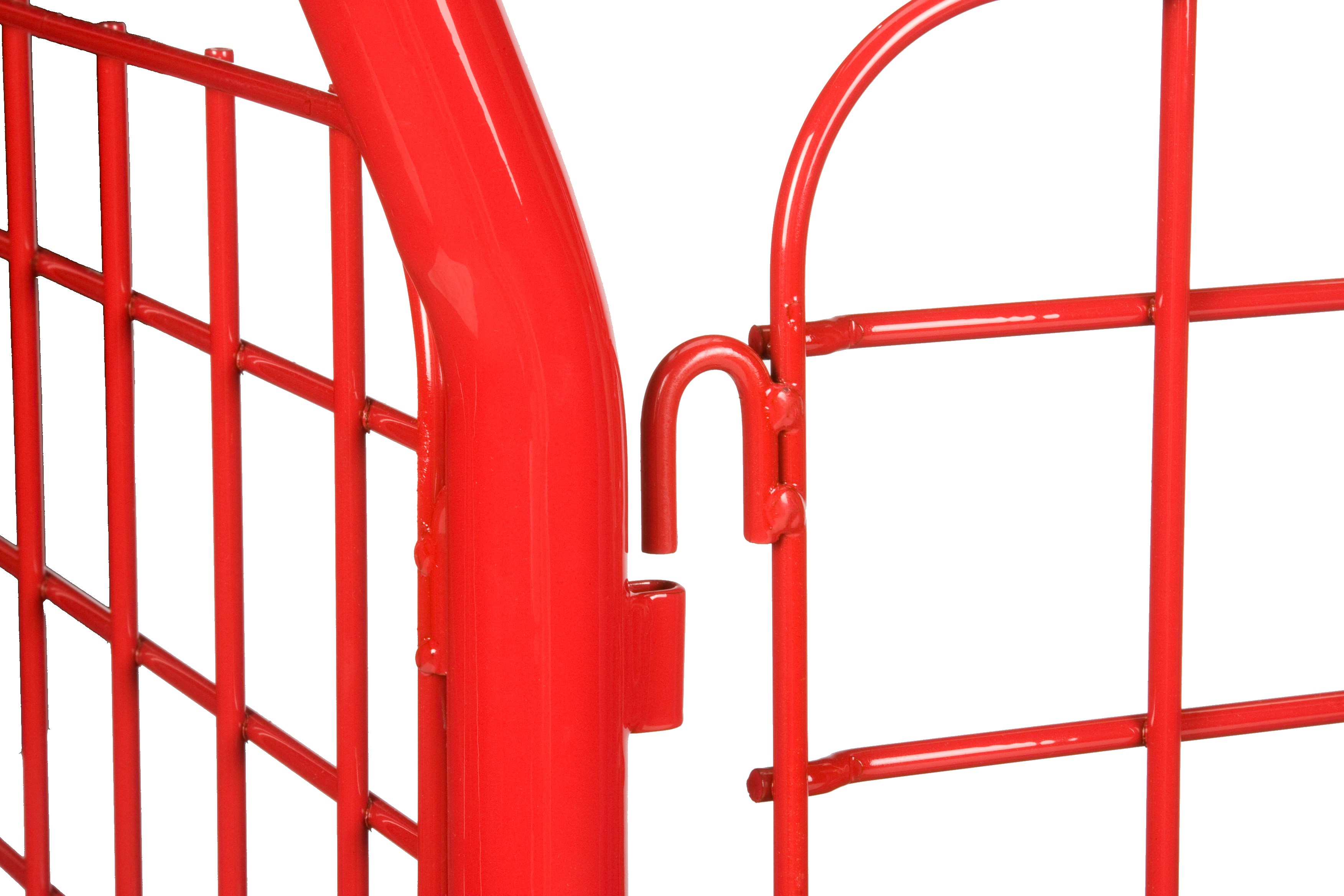 The Rubbermaid Commercial Side Panel Platform 30"X60" with 8"TPR casters, 2000 lb. capacity