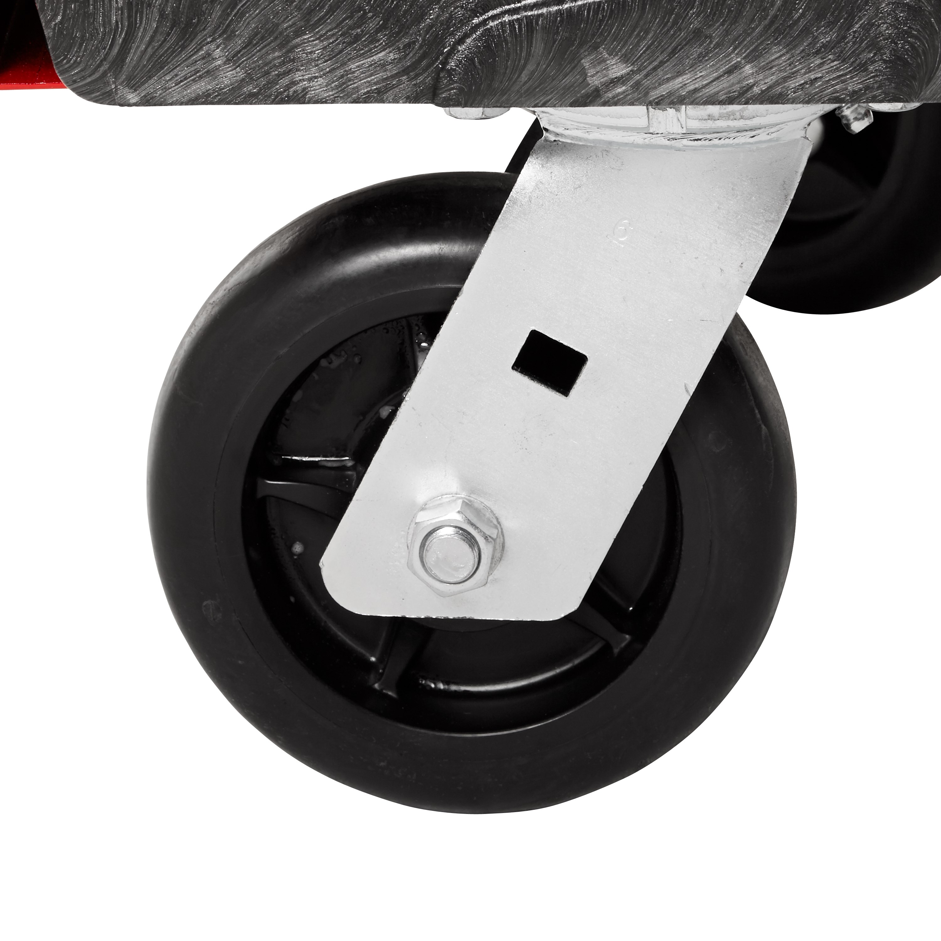 The Rubbermaid Commercial Side-Panel Platform Truck with 8" TPR casters, 2000 lb. capacity. Ideal for moving large, heavy, oversized loads in a variety of environments from retail to construction.