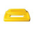 Slim Jim® recycling lids are designed to make recycling easier with consistent color-coding, lid openings and waste stream options.