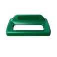 Slim Jim® recycling lids are designed to make recycling easier with consistent color-coding, lid openings and waste stream options.