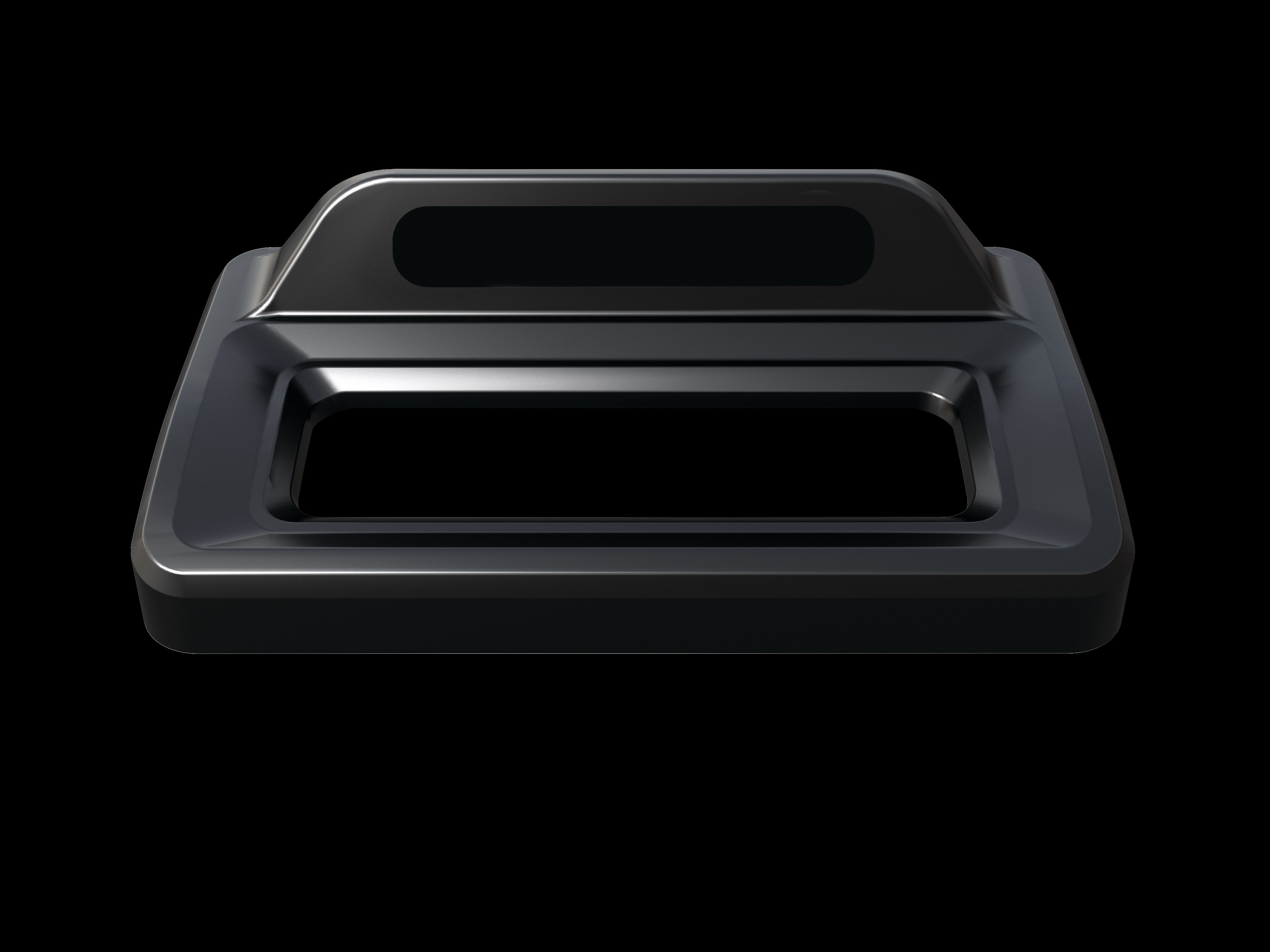 Slim Jim® recycling lids are designed to make recycling easier with consistent color-coding, lid openings and waste stream options.