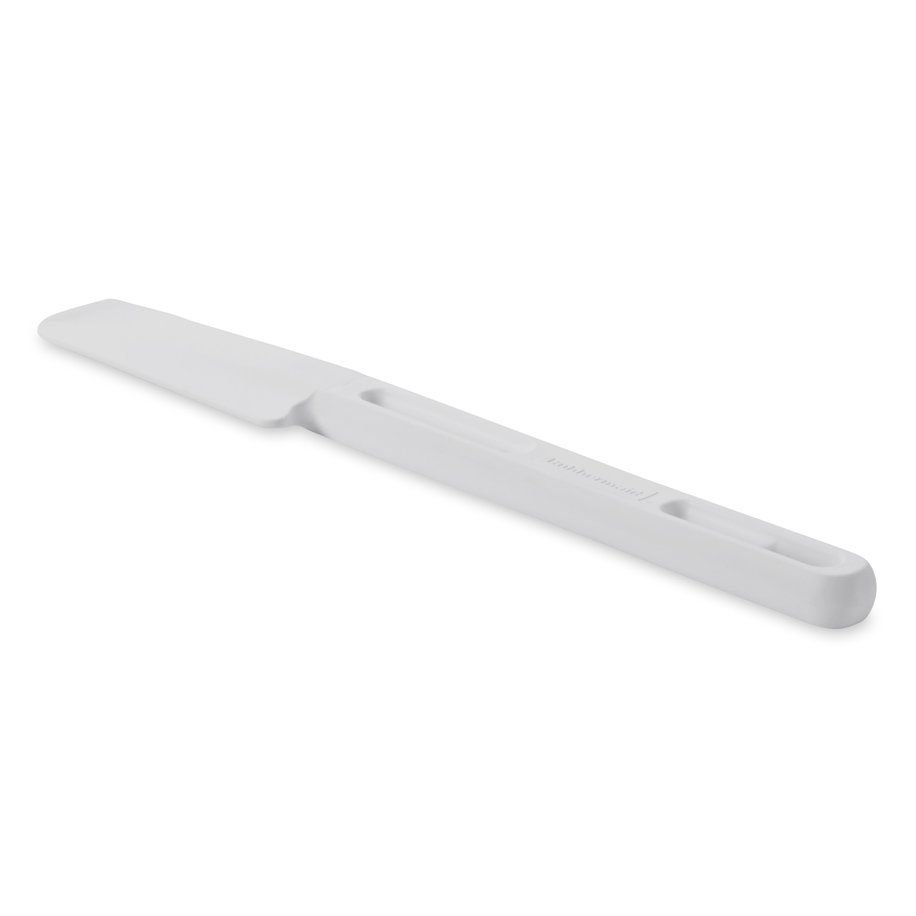 A 9.5" icing-blade spatula designed for unheated applications of spreading of cake icing.