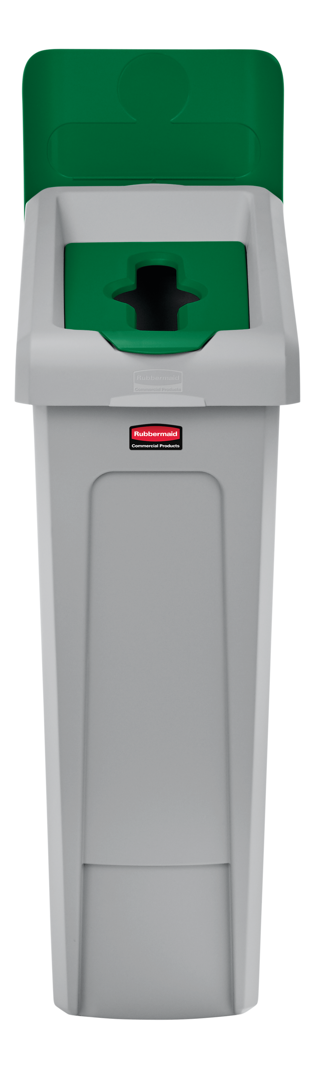 Upgrade your Slim Jim® Recycling Station with a durable, easy-to-install lid insert designed to support streamlined and efficient waste separation in any environment.