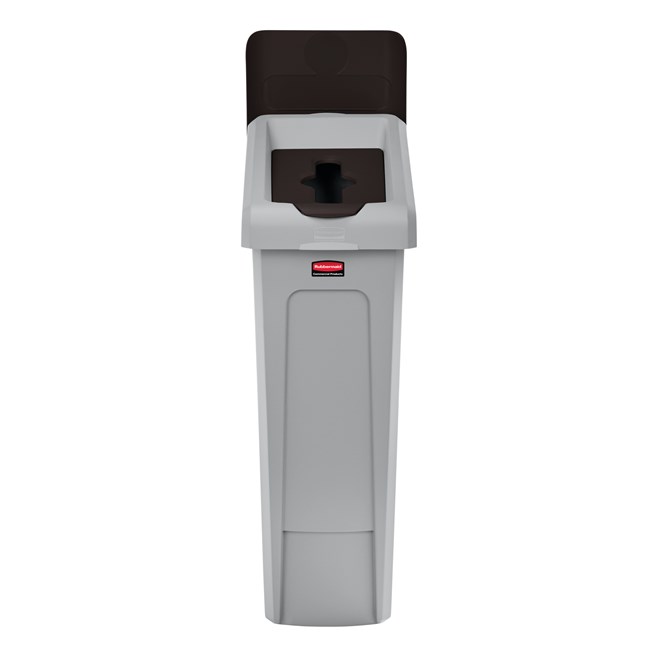 Slim Jim® Recycling Station Lid Inserts provide intuitive lid openings that promote recycling and improve productivity.