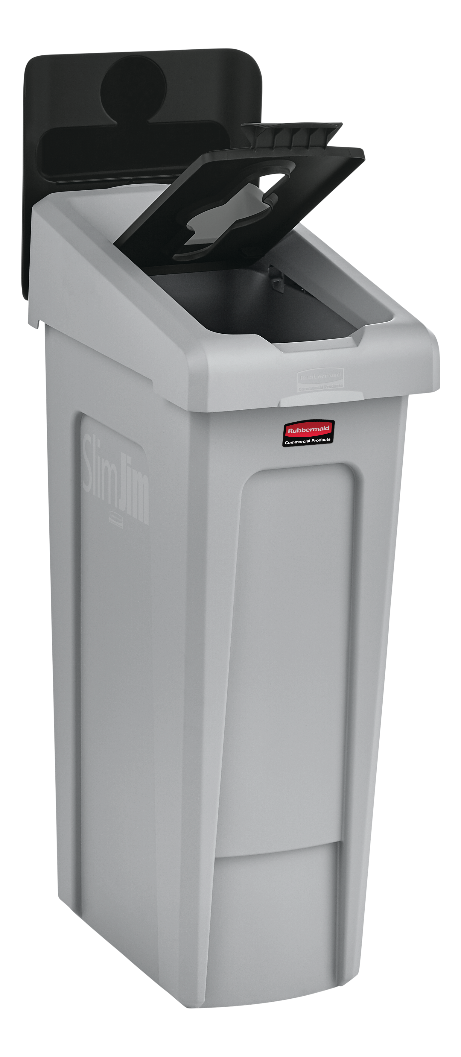 Upgrade your Slim Jim® Recycling Station with a durable, easy-to-install lid insert designed to support streamlined and efficient waste separation in any environment.