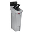 Slim Jim® Recycling Station Lid Inserts provide intuitive lid openings that promote recycling and improve productivity.