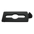 Slim Jim® Recycling Station Lid Inserts provide intuitive lid openings that promote recycling and improve productivity.