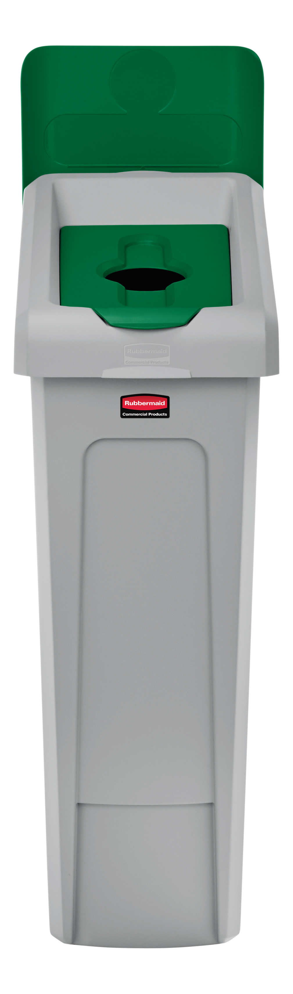 Upgrade your Slim Jim® Recycling Station with a durable, easy-to-install lid insert designed to support streamlined and efficient waste separation in any environment.