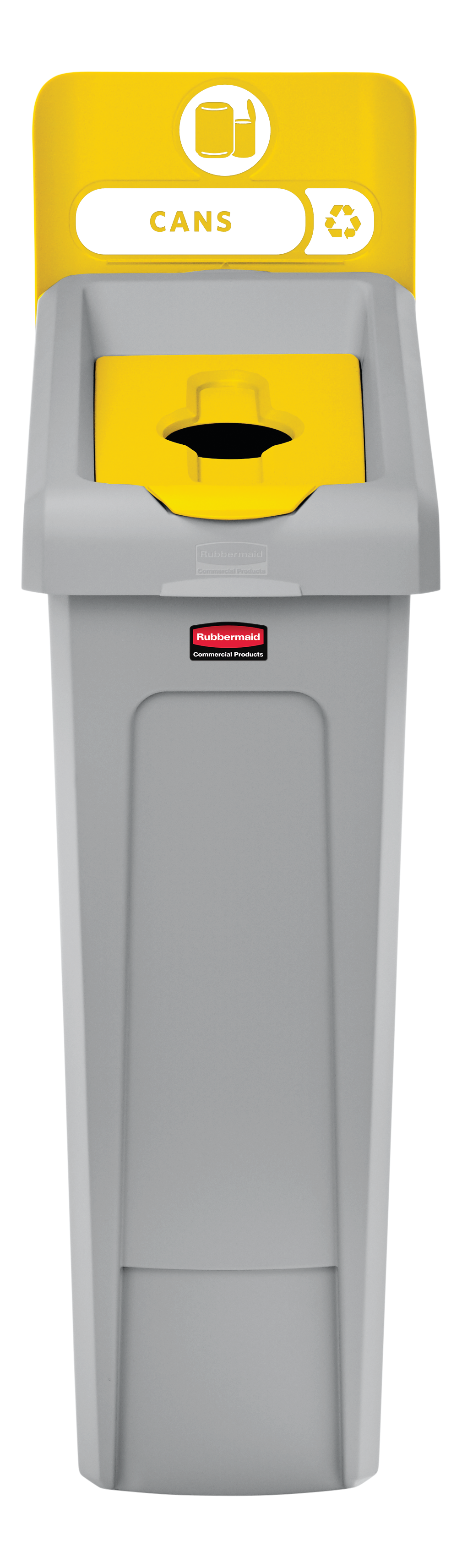 Upgrade your Slim Jim® Recycling Station with a durable, easy-to-install lid insert designed to support streamlined and efficient waste separation in any environment.
