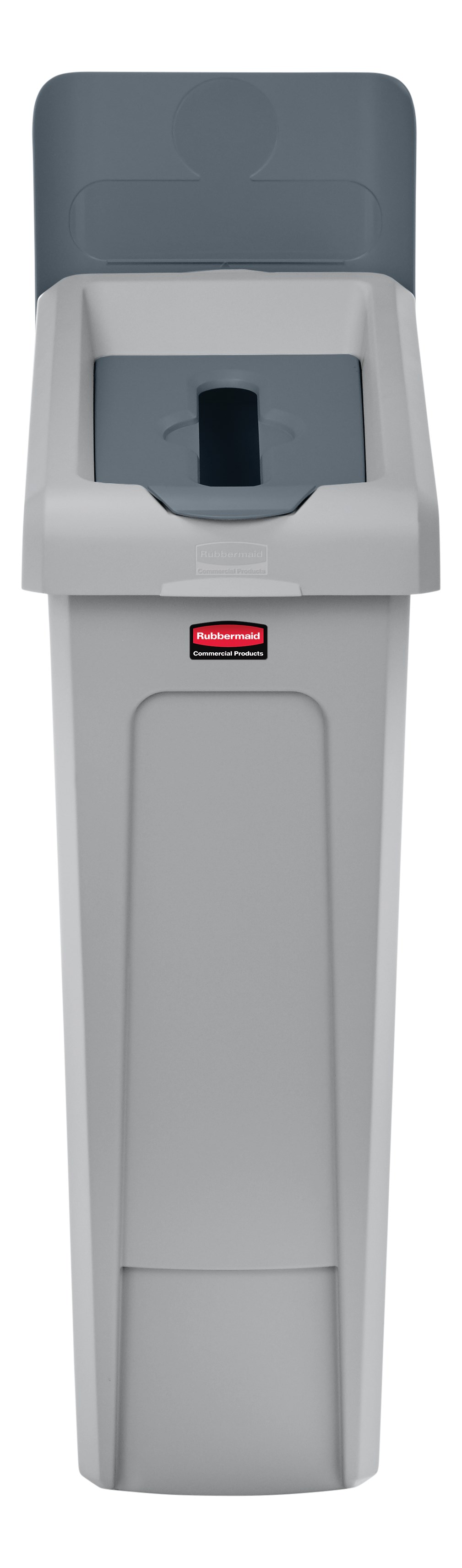 Slim Jim® Recycling Station Lid Inserts provide intuitive lid openings that promote recycling and improve productivity.