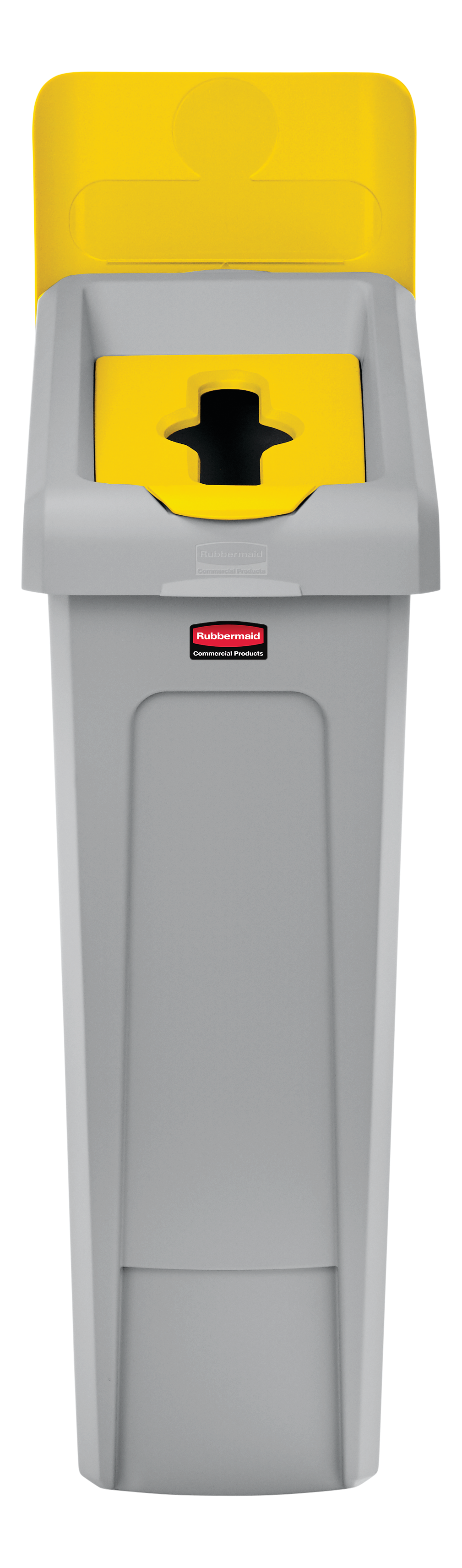 Upgrade your Slim Jim® Recycling Station with a durable, easy-to-install lid insert designed to support streamlined and efficient waste separation in any environment.