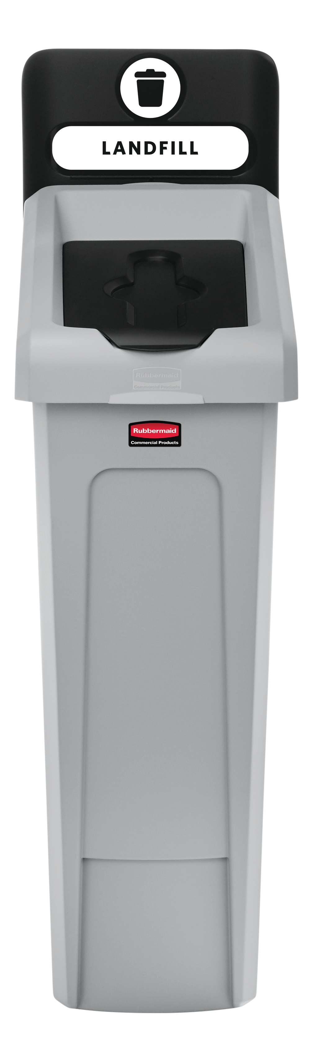 Upgrade your Slim Jim® Recycling Station with a durable, easy-to-install lid insert designed to support streamlined and efficient waste separation in any environment.