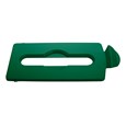 Slim Jim® Recycling Station Lid Inserts provide intuitive lid openings that promote recycling and improve productivity.