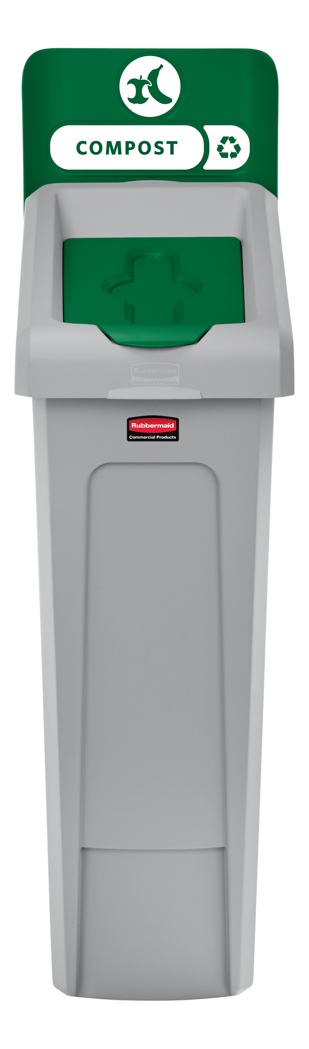 Upgrade your Slim Jim® Recycling Station with a durable, easy-to-install lid insert designed to support streamlined and efficient waste separation in any environment.
