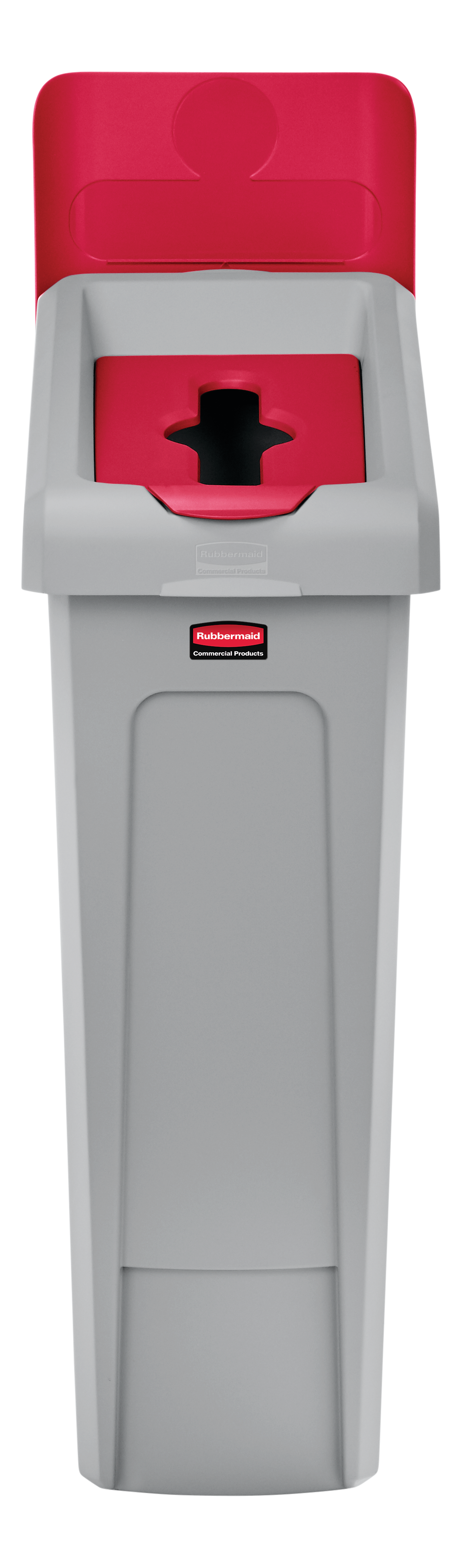 Upgrade your Slim Jim® Recycling Station with a durable, easy-to-install lid insert designed to support streamlined and efficient waste separation in any environment.