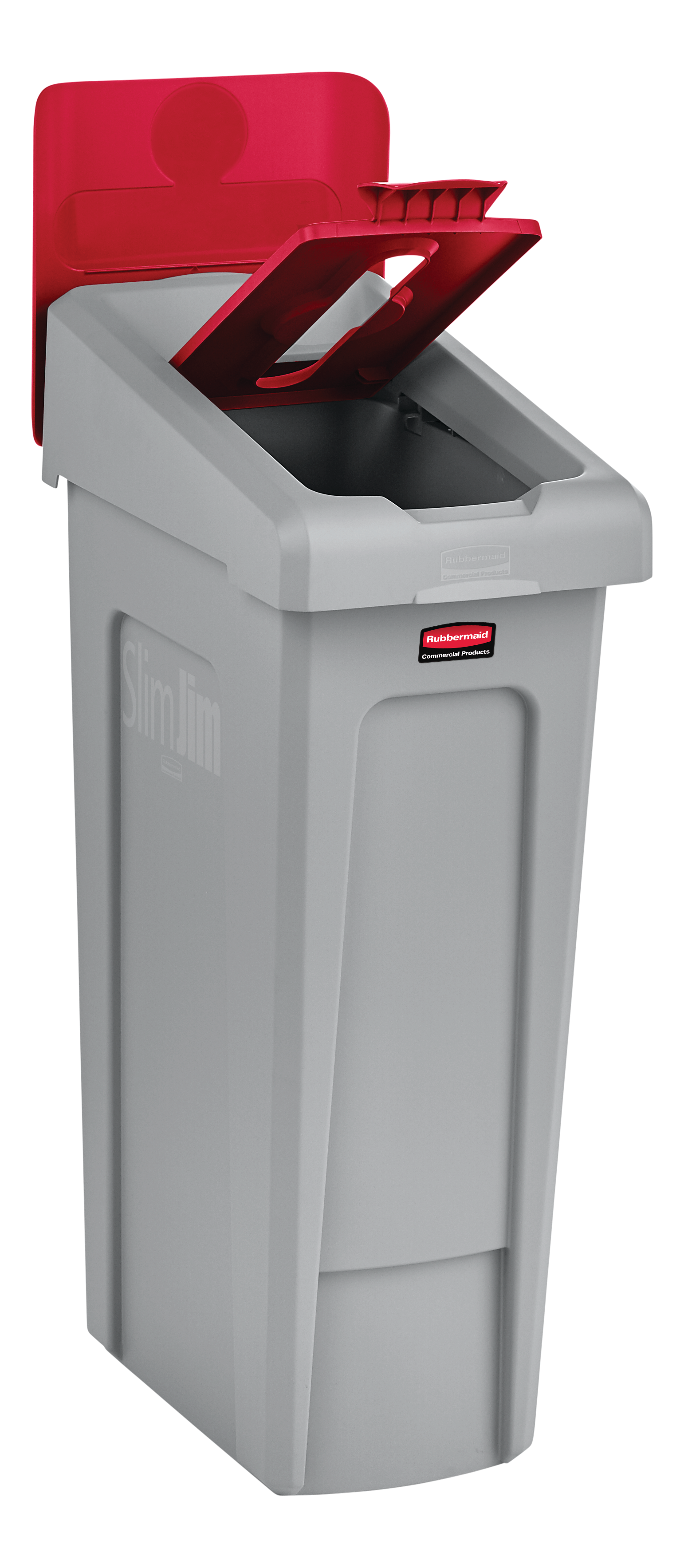 Upgrade your Slim Jim® Recycling Station with a durable, easy-to-install lid insert designed to support streamlined and efficient waste separation in any environment.
