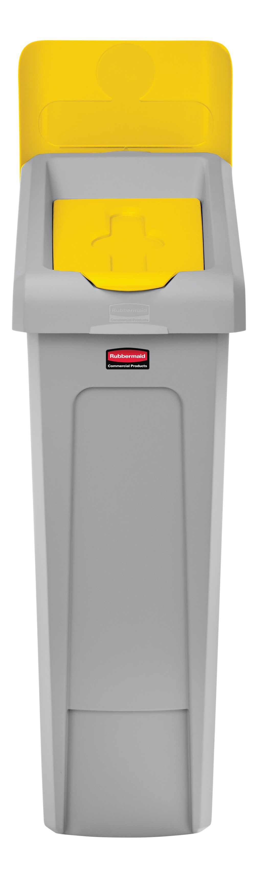 Slim Jim® Recycling Station Lid Inserts provide intuitive lid openings that promote recycling and improve productivity.