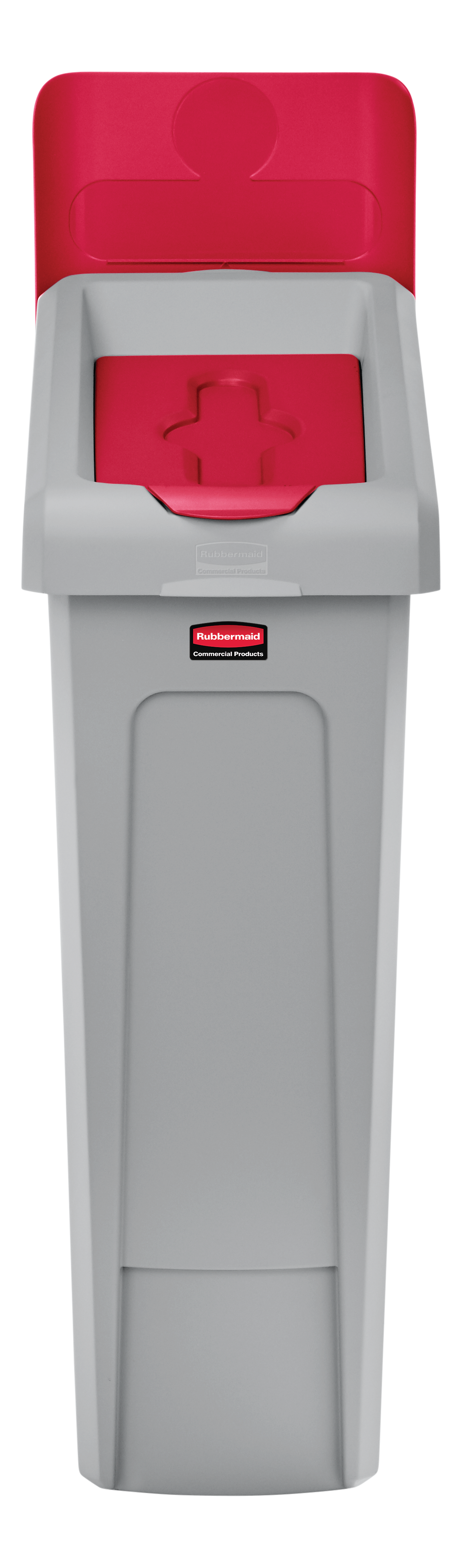 Upgrade your Slim Jim® Recycling Station with a durable, easy-to-install lid insert designed to support streamlined and efficient waste separation in any environment.