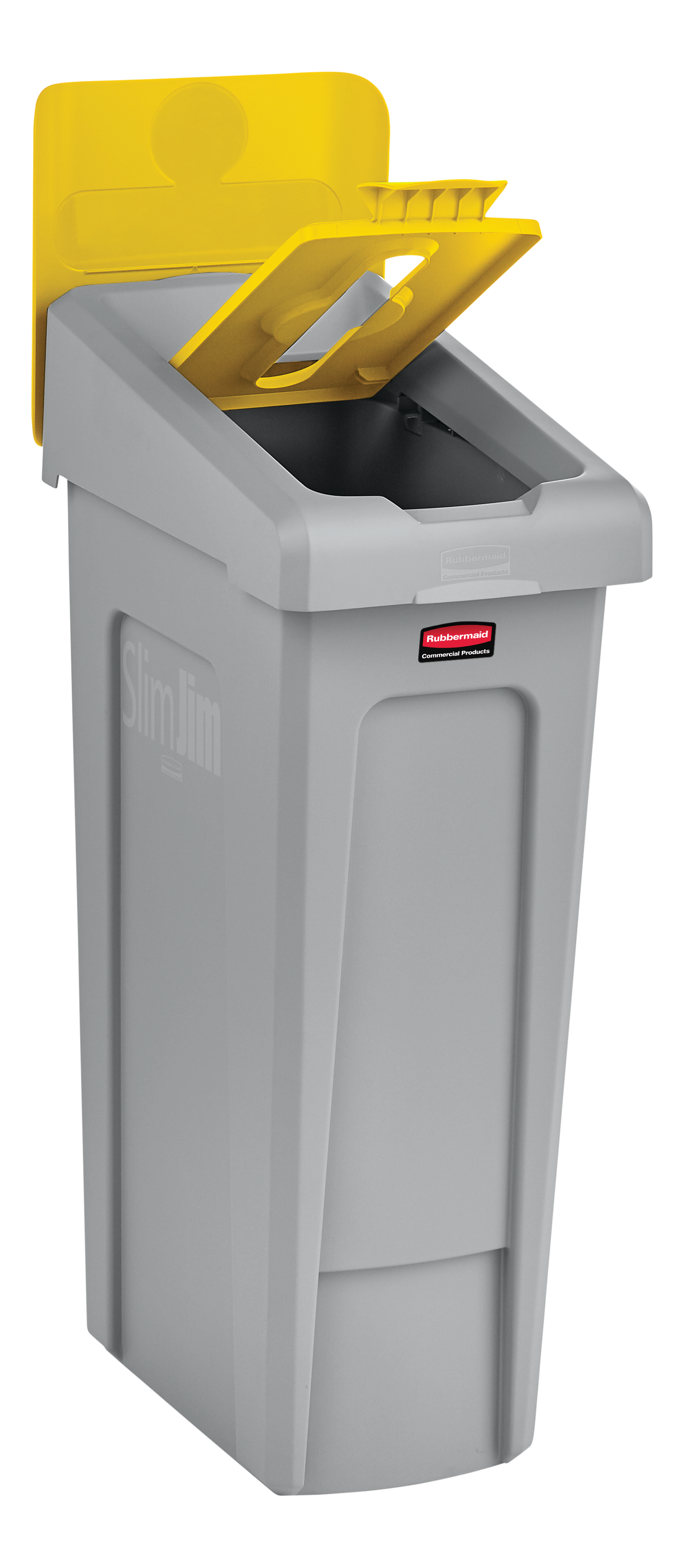 Upgrade your Slim Jim® Recycling Station with a durable, easy-to-install lid insert designed to support streamlined and efficient waste separation in any environment.