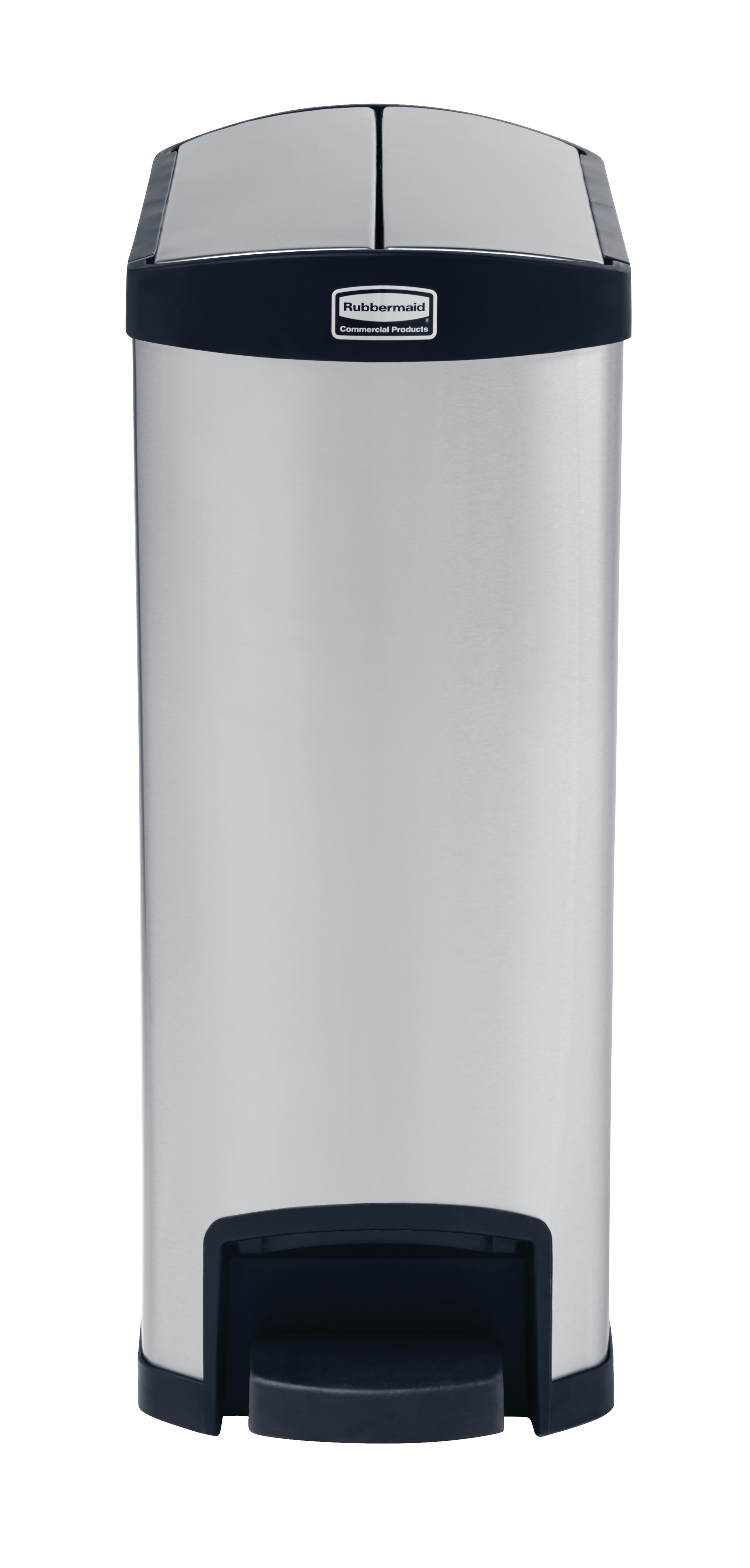 The Rubbermaid Commercial Slim Jim® Step-On Container features a slim profile and footprint to fit in tightest spaces. Slim Jim® Step-On containers are constructed with premium-quality materials and meet the needs of any environment with efficiency, safety, and durability.