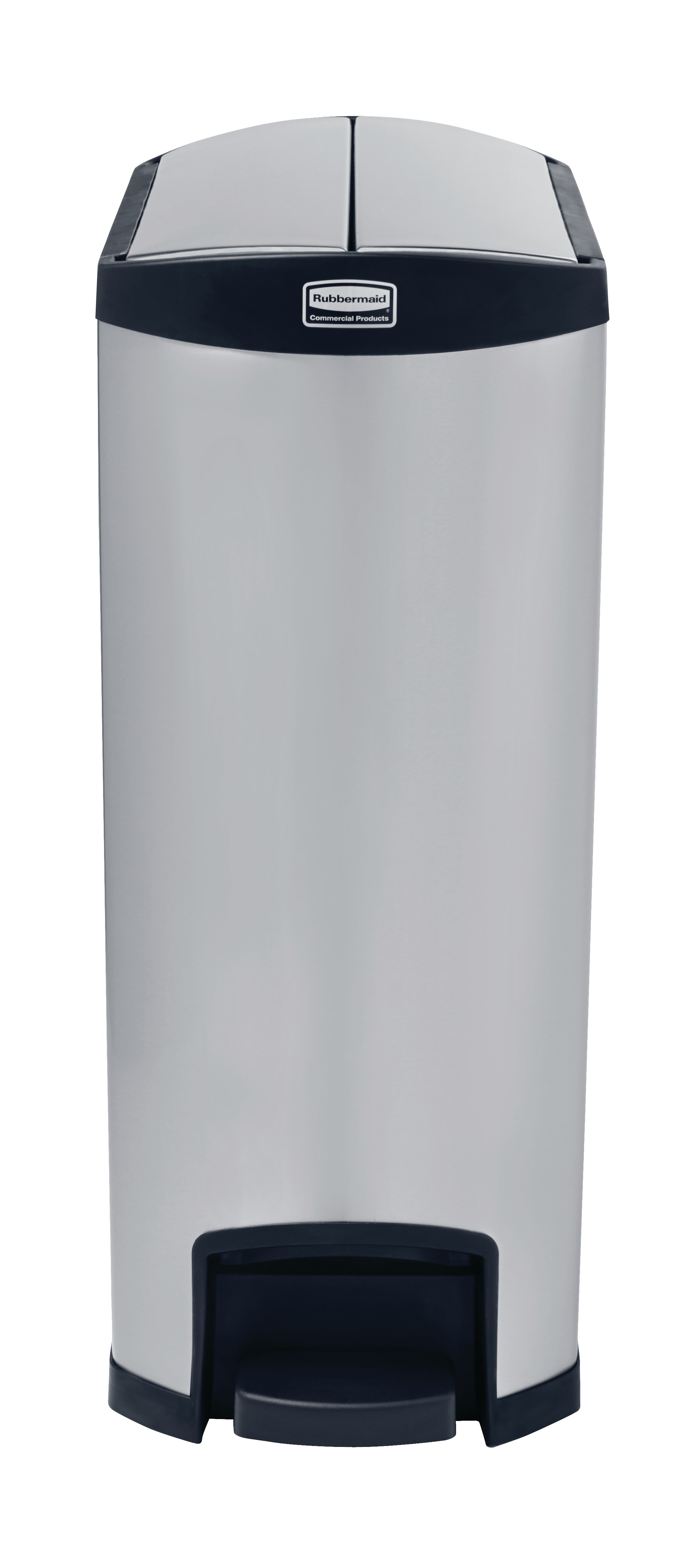 The Rubbermaid Commercial Impressions™ Step-On Container features a slim profile and small footprint to fit in tightest spaces. Impressions™ Step-On containers are constructed with premium-quality materials and meet the needs of any environment with efficiency, safety, and durability.