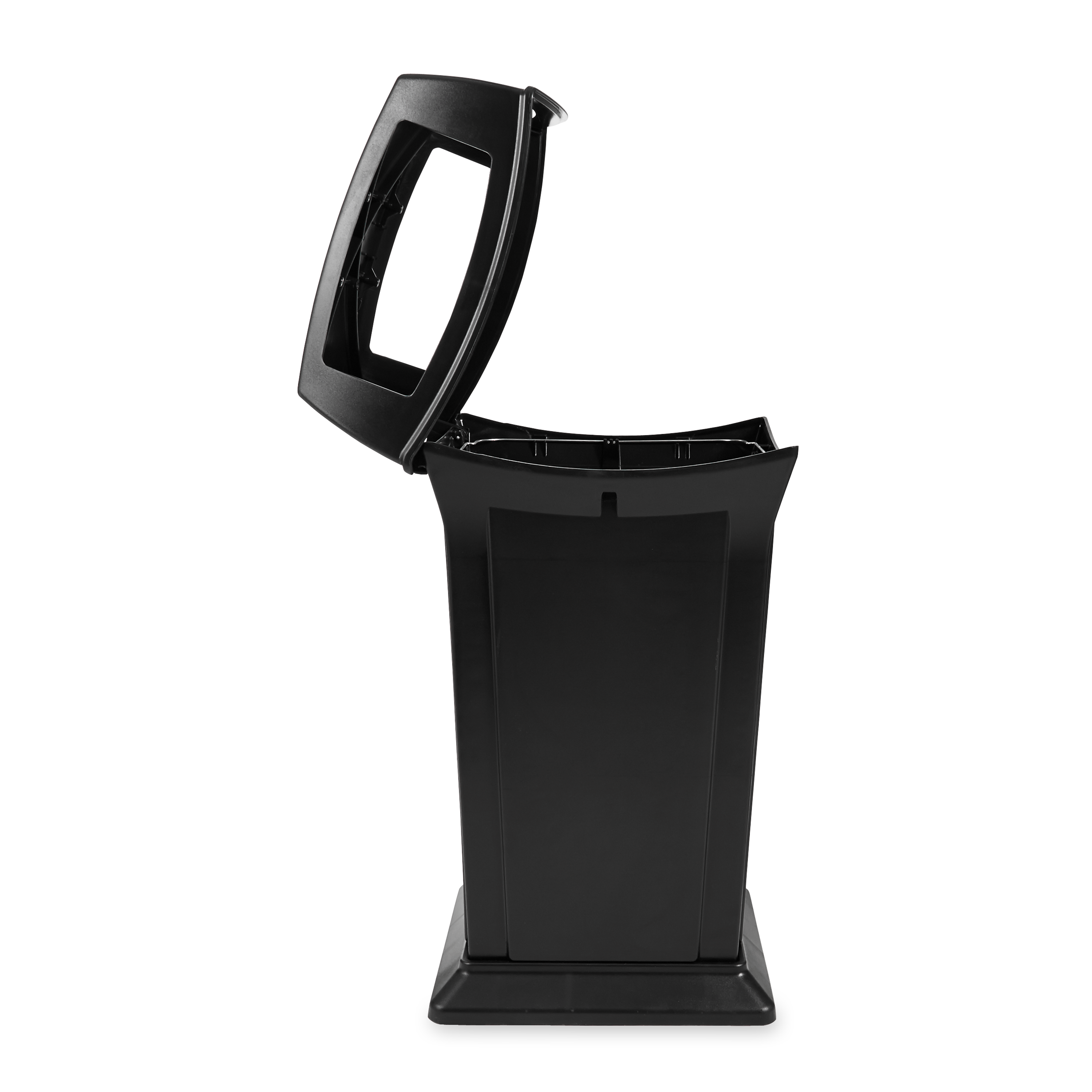 The Rubbermaid Commercial Ranger® Classic Waste Bin features Rubbermaid's famous durability, modern styling, and easy-to-service design.