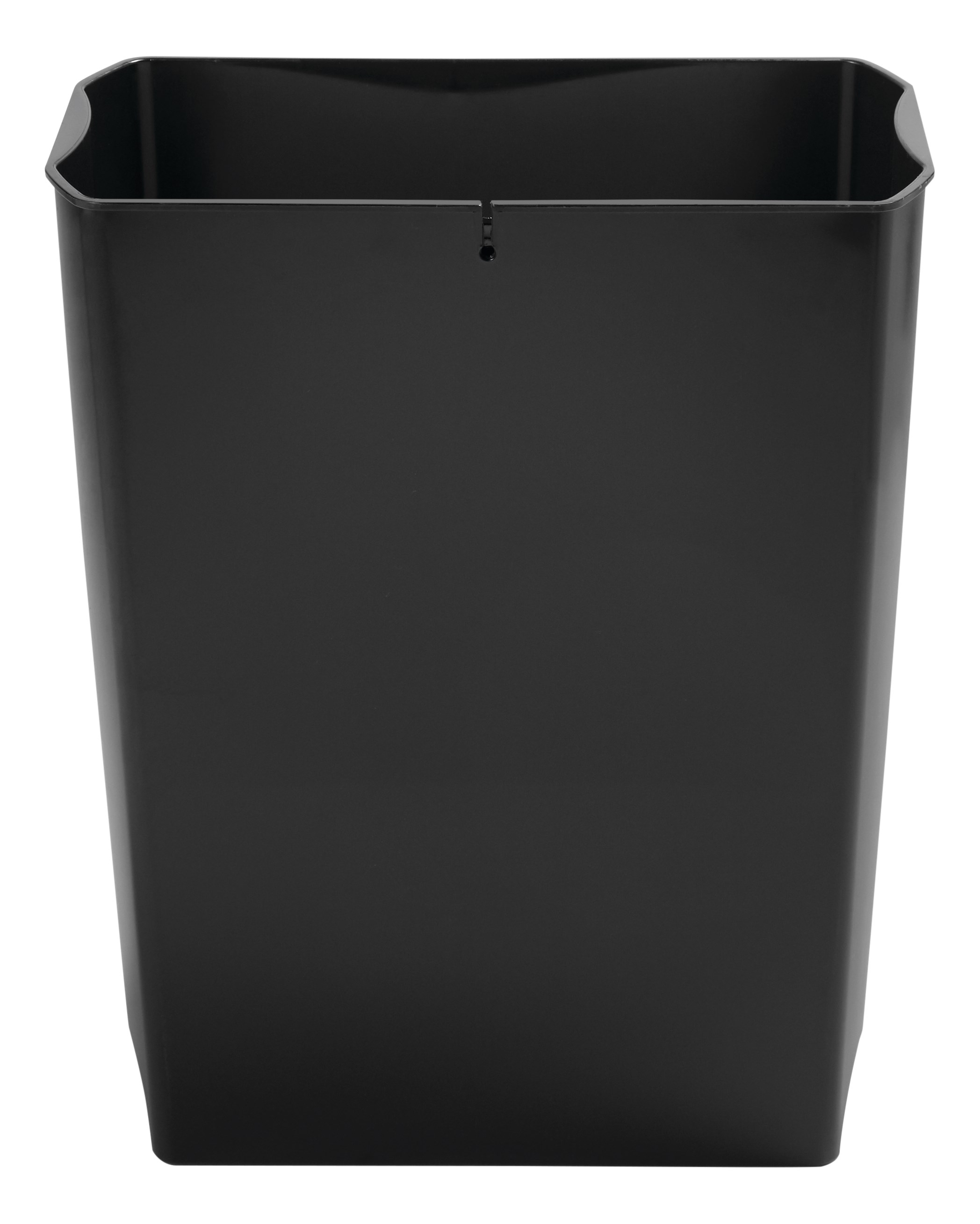 The Rubbermaid Commercial Streamline™ End Step-On Liner helps maintain the life of the Rubbermaid Commercial Streamline™ Front Step-On Container (sold separately). Constructed of durable, puncture-resistant plastic, this liner features smooth contours for easy cleaning and a liner retainer band to secure liner bags.