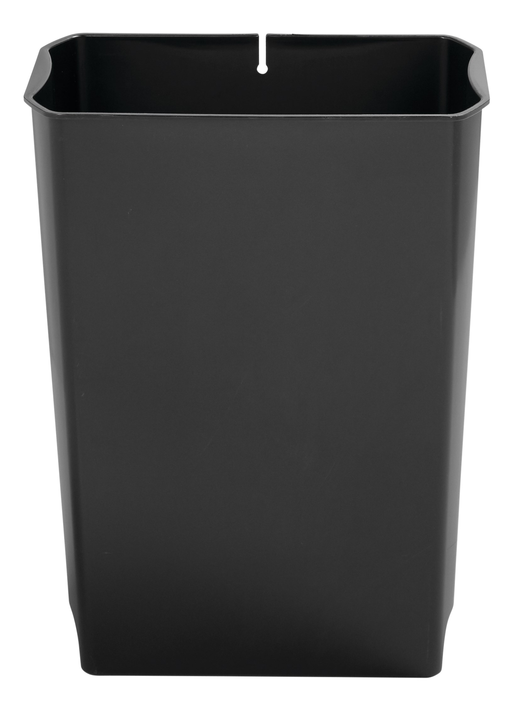 The Rubbermaid Commercial Streamline™ End Step-On Liner helps maintain the life of the Rubbermaid Commercial Streamline™ Front Step-On Container (sold separately). Constructed of durable, puncture-resistant plastic, this liner features smooth contours for easy cleaning and a liner retainer band to secure liner bags.