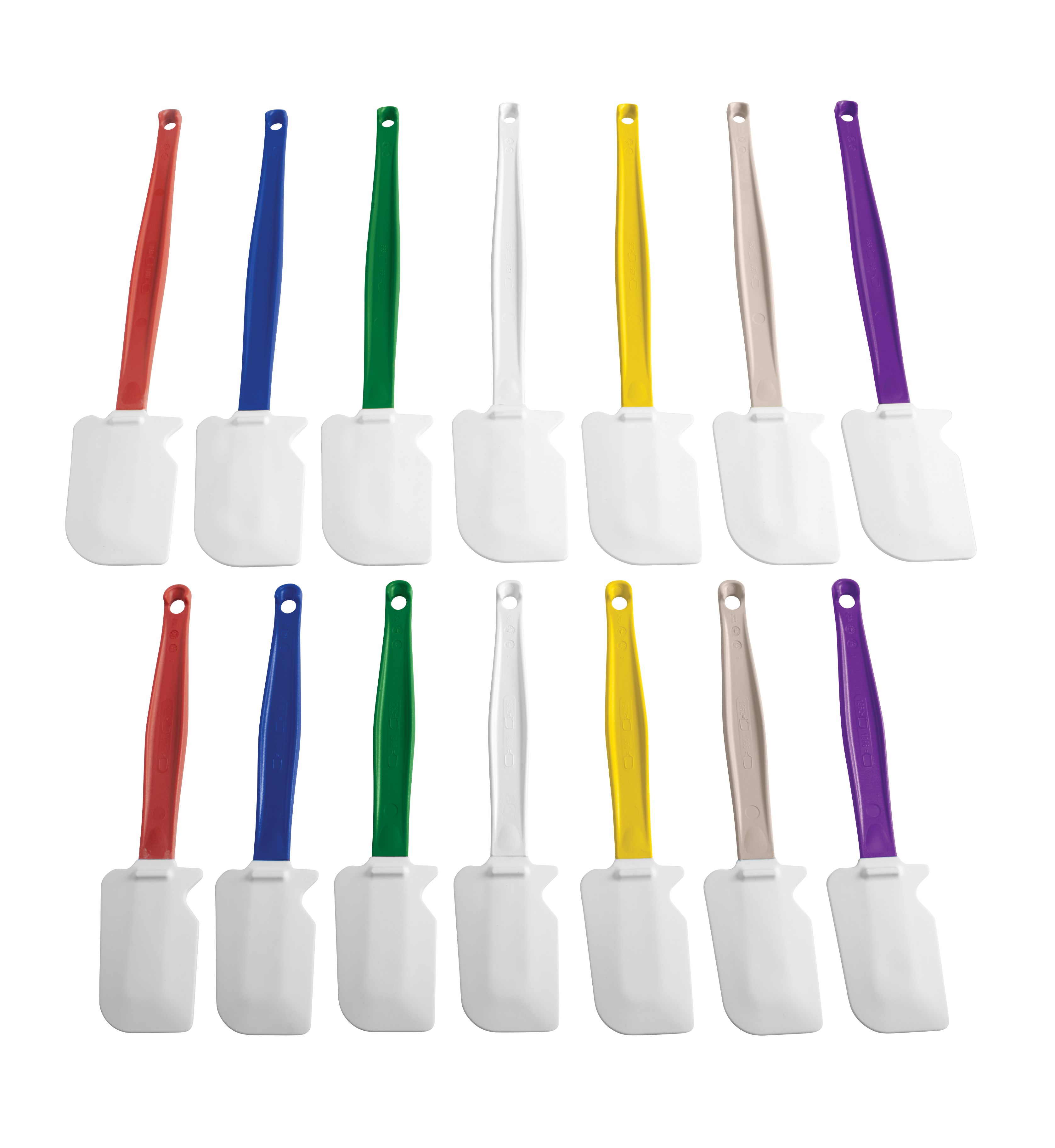 The Rubbermaid Commercial seven colors of storage and prep tools help to reduce cross-contamination in your kitchen