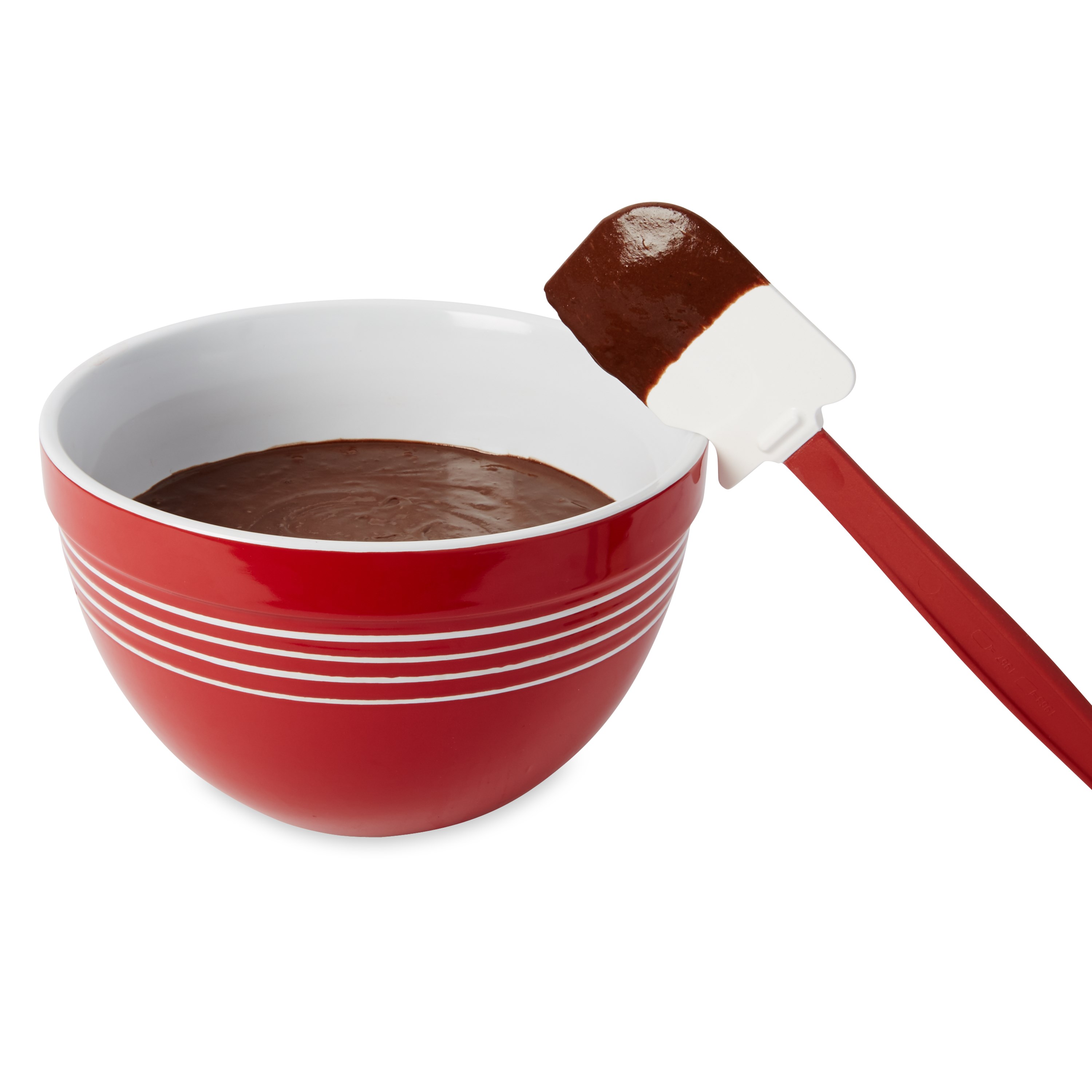 Rubbermaid Commercial high-heat scraper is for use in the kitchen. Blade is stain resistant and will not scratch cookware.