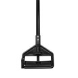 Invader® Side-Gate Mop Handle makes removing and replacing mop heads easy and efficient. Thumbwheel clamps the mop firmly in place; should be used with 1"  headband mops only.