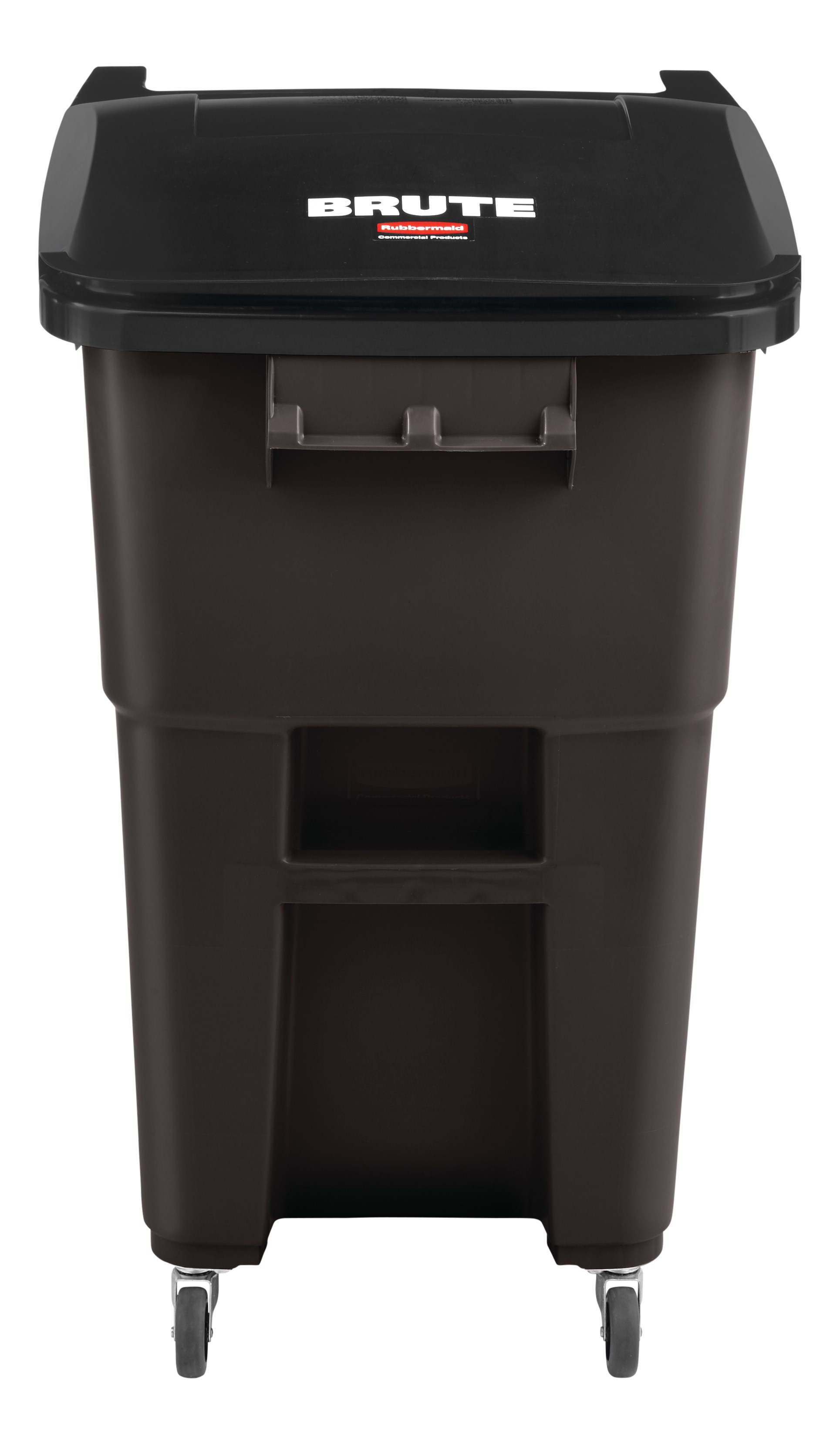 The Rubbermaid Commercial BRUTE® Rollouts with Casters are ideal for collecting, consolidating, and transporting heavy facility waste. Front swivel casters distribute weight evenly for superior mobility and handling.