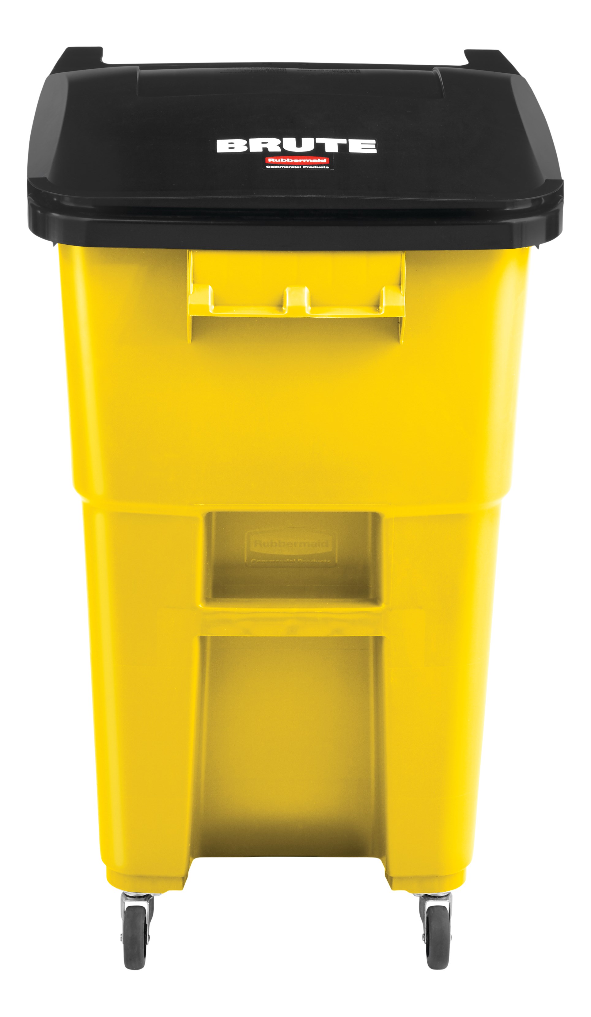 The Rubbermaid Commercial Rollouts with Casters are ideal for collecting, consolidating, and transporting heavy facility waste. Front swivel casters distribute weight evenly for superior mobility and handling.