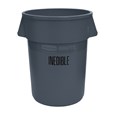 The Rubbermaid Commercial BRUTE® Food Handling Containers are constructed with the highest quality material plus a UV inhibitor ensures long life in even the most extreme commercial environments.  Guaranteed to never fade, warp, crack, or crush.