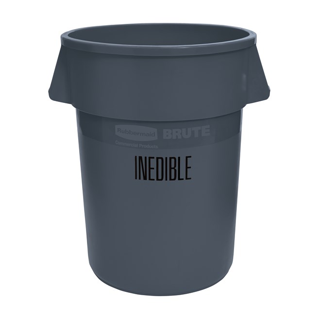 The Rubbermaid Commercial BRUTE® Food Handling Containers are constructed with the highest quality material plus a UV inhibitor ensures long life in even the most extreme commercial environments.  Guaranteed to never fade, warp, crack, or crush.