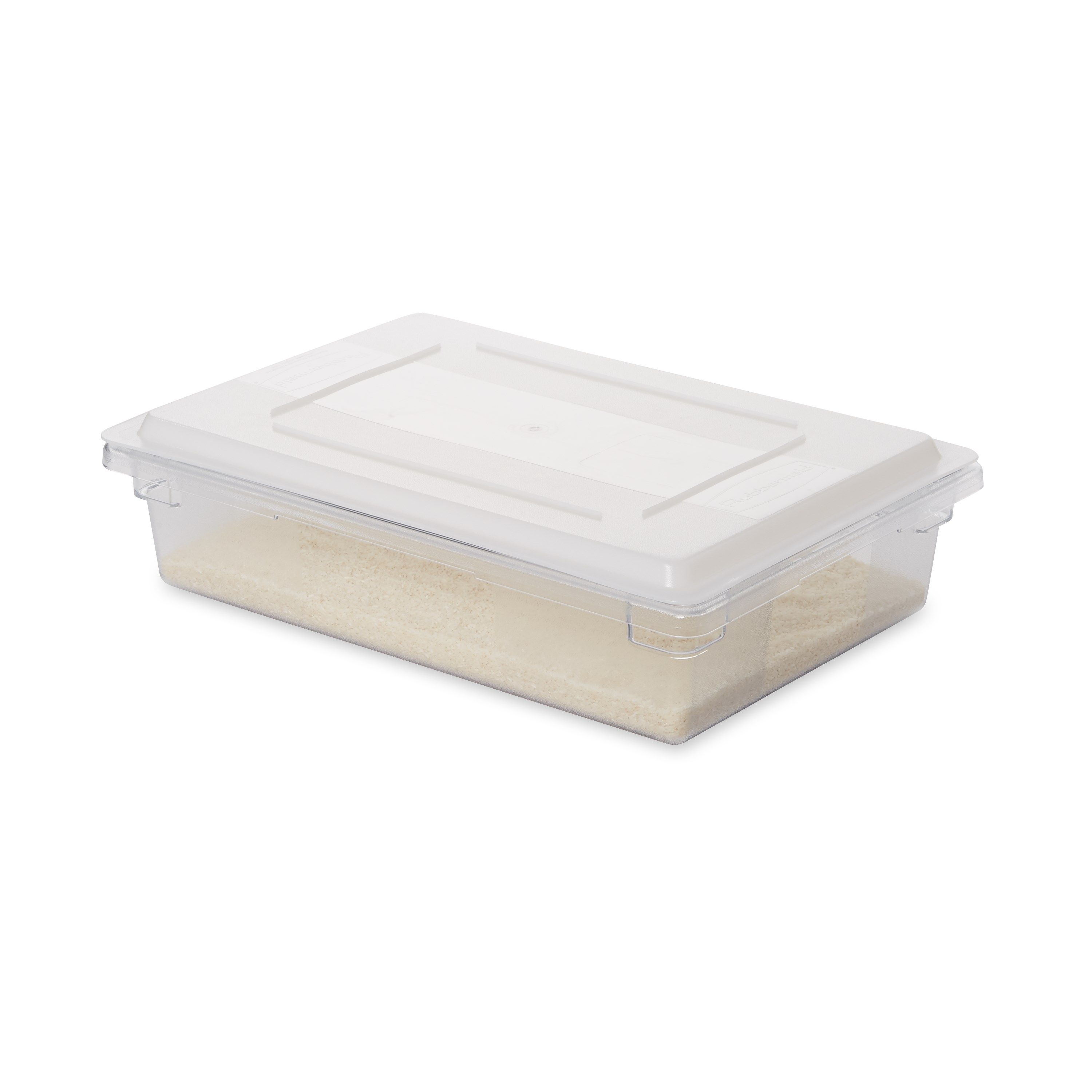 The Rubbermaid Commercial Food Storage Lid for Food/Tote Box reduces food spoilage costs.