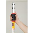 HYGEN™ Quick-Connect handles and poles make cleaning more efficient in every area of the facility by reaching the highest spaces with ease. The unique connection mechanism allows for easy, time-saving tool exchange.