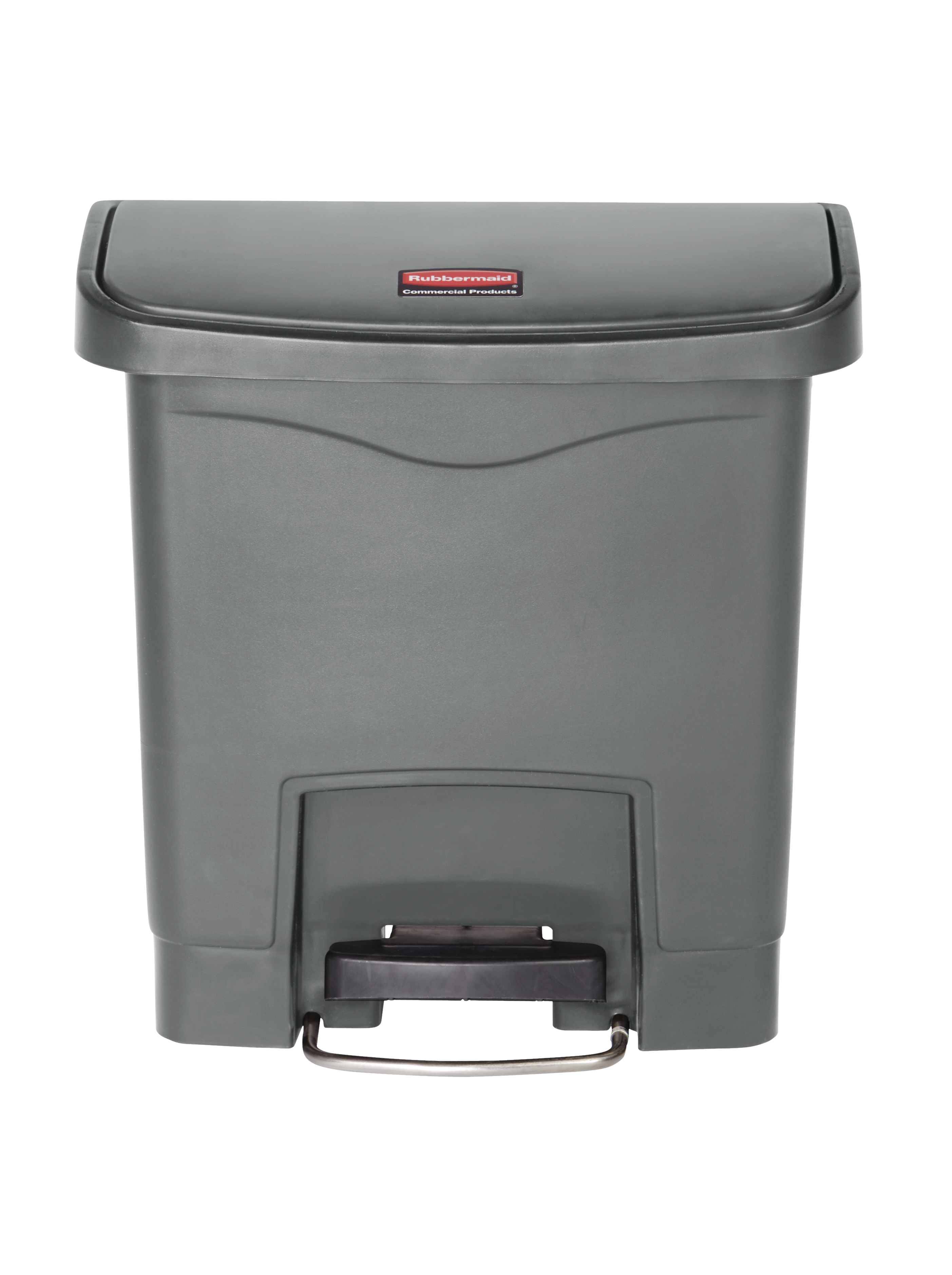 The Rubbermaid Commercial Slim Jim® Step-On Container features a slim profile and footprint to fit in tightest spaces. Slim Jim® Step-On containers are constructed with premium-quality materials and meet the needs of any environment with efficiency, safety, and durability.