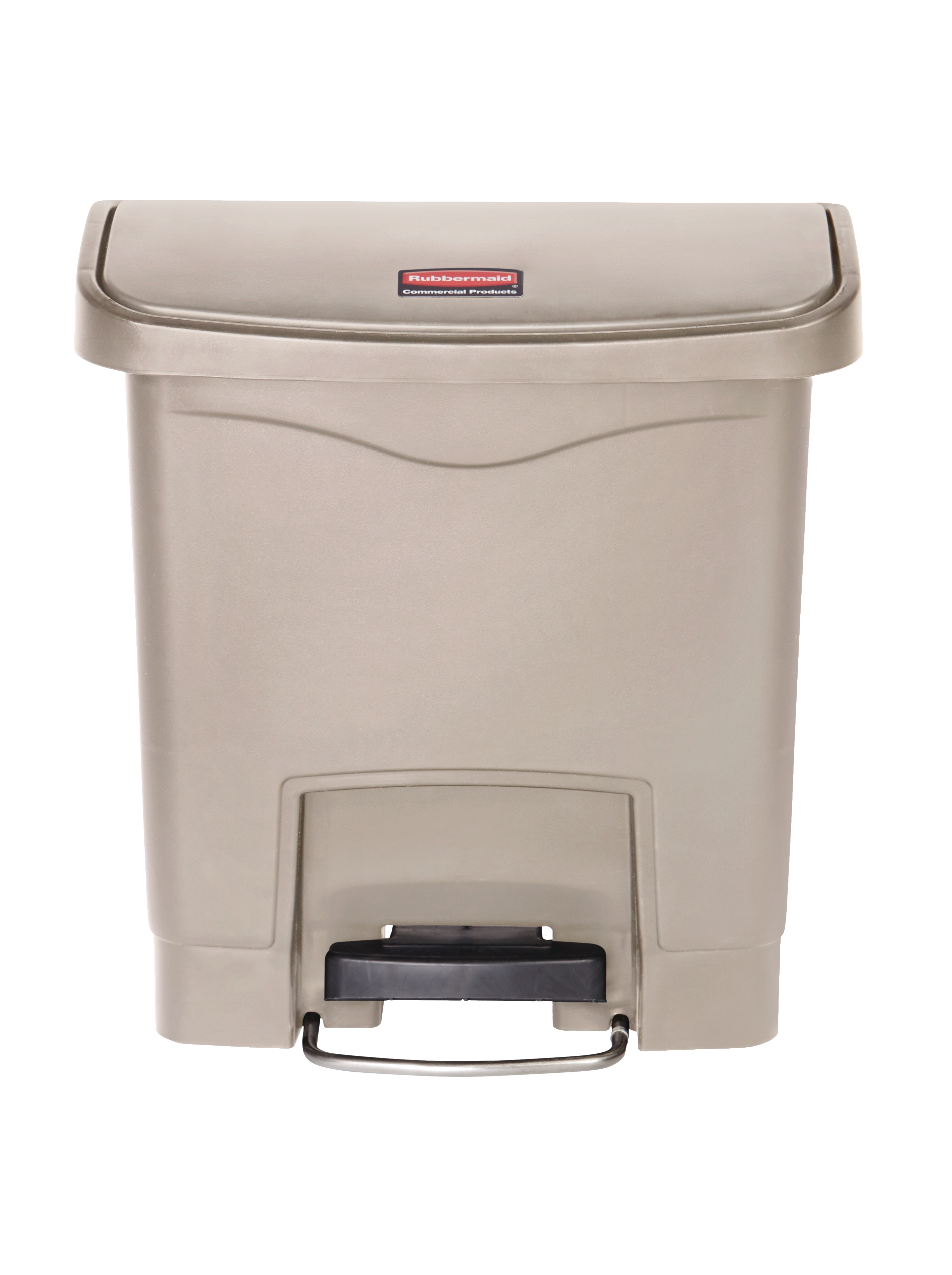 The Rubbermaid Commercial Slim Jim® Step-On Container features a slim profile and footprint to fit in tightest spaces. Slim Jim® Step-On containers are constructed with premium-quality materials and meet the needs of any environment with efficiency, safety, and durability.