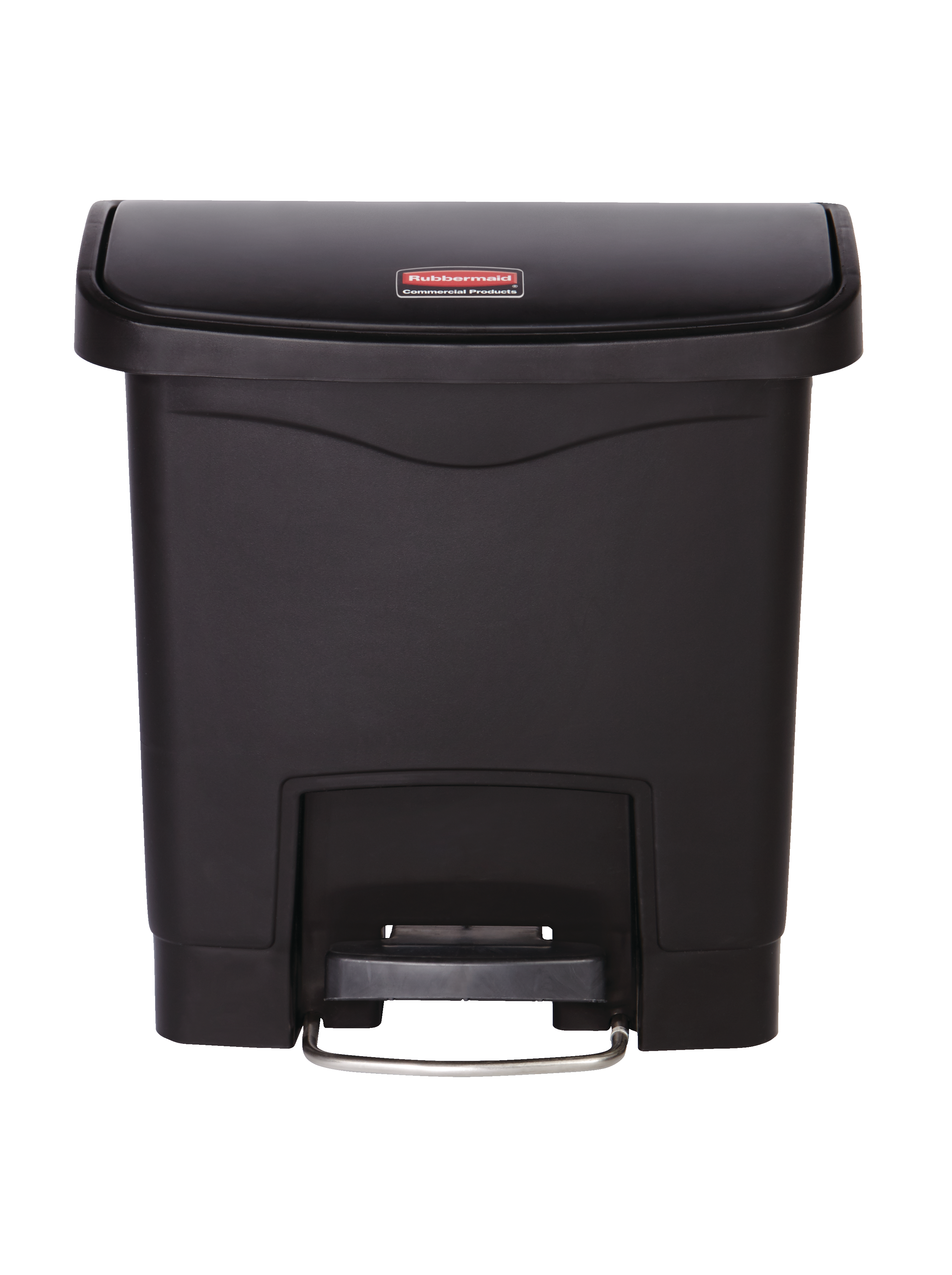 The Rubbermaid Commercial Slim Jim® Step-On Container features a slim profile and footprint to fit in tightest spaces. Slim Jim® Step-On containers are constructed with premium-quality materials and meet the needs of any environment with efficiency, safety, and durability.