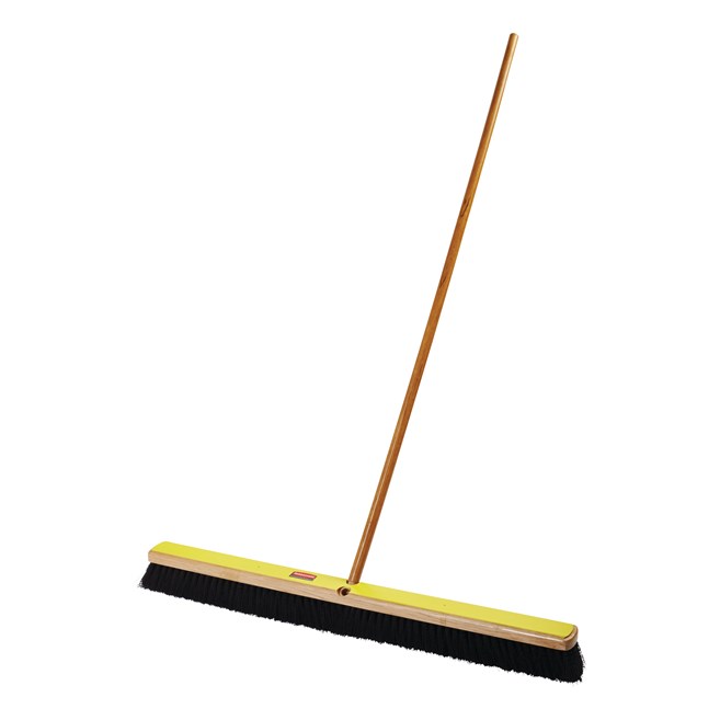 Medium Floor Sweep 36" FG9B1200 is a push broom designed to round up heavier dirt from multiple floor surfaces.