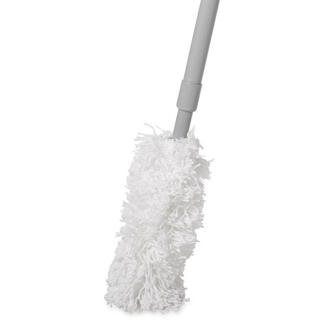 The Overhead Dusting Tool is the sensible solution for routine overhead dusting. This flexible dusting tool extends up to 51" to make cleaning higher ceilings easy.