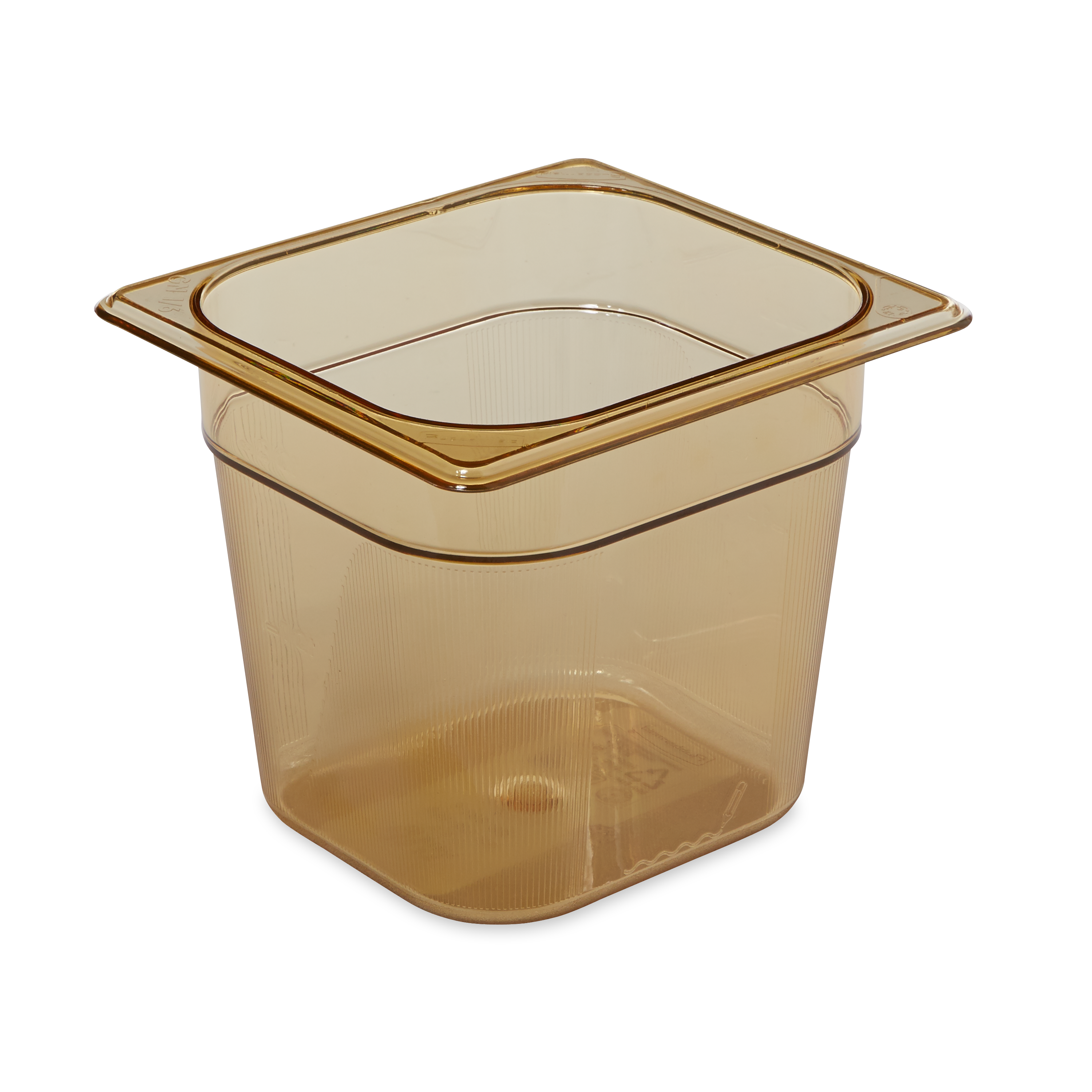 Bandejas para alimentos calientes de uso intensivo en los tamaños estándar Gastronorm de la industria.  Apto para mesa de vapor y microondas