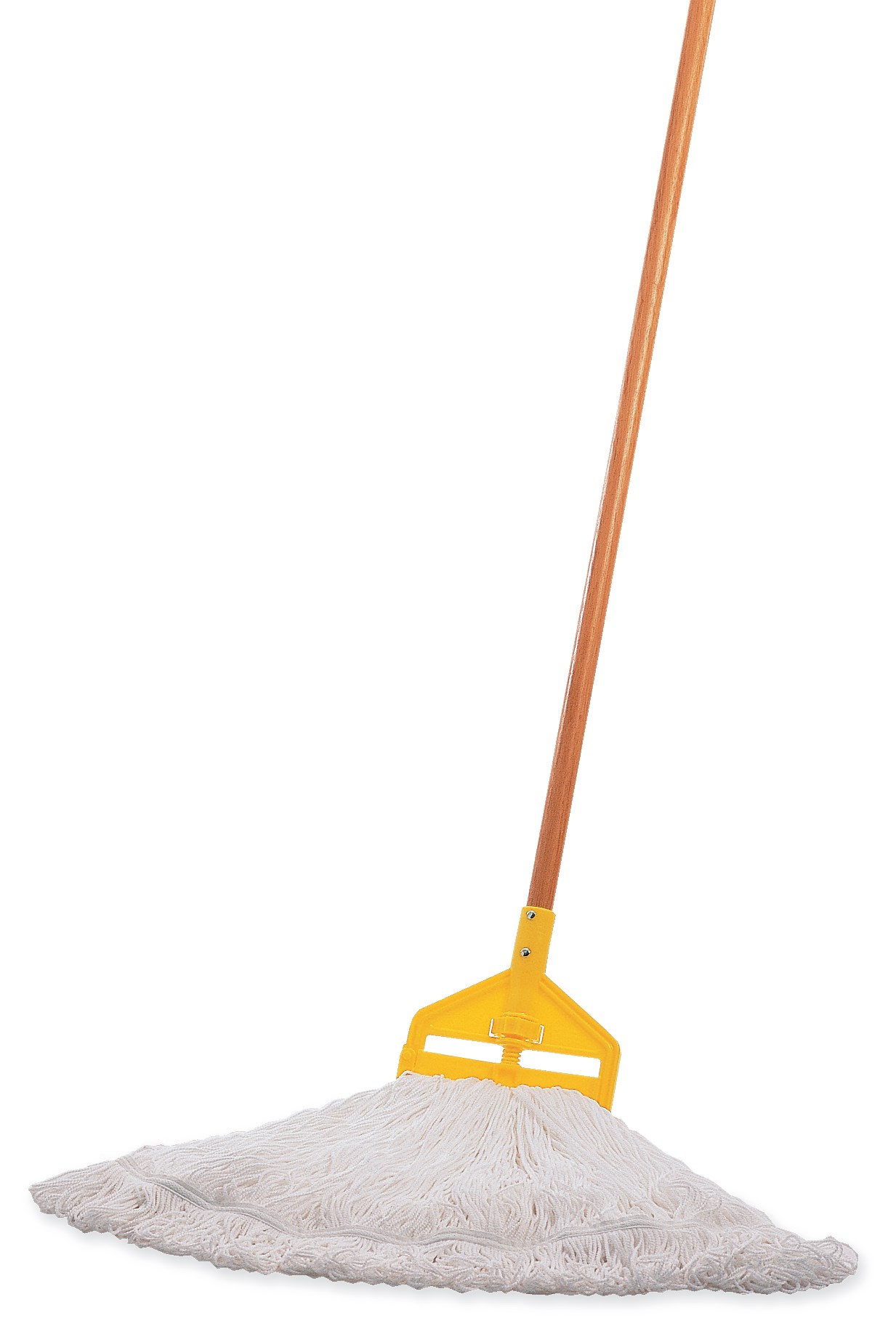 Nylon Finish Mop is made from non-linting yarn that leaves an even, glossy, long-lasting finish every time.