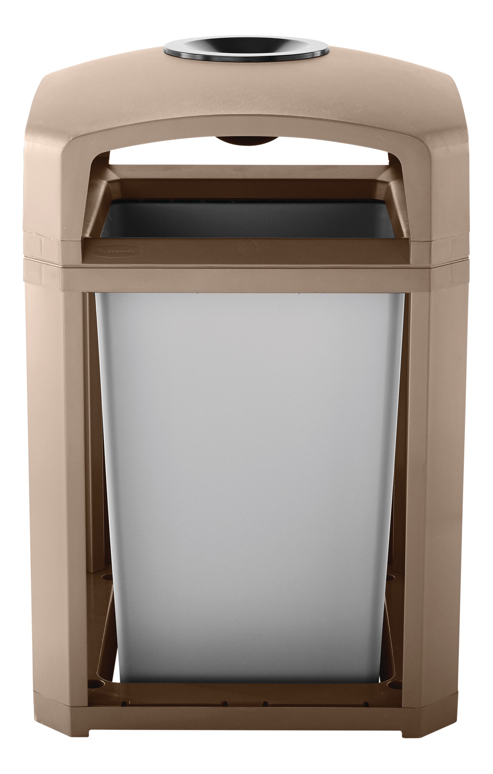 High volume refuse collection and smoking management for indoor and outdoor areas, including building entrances, lobbies and malls