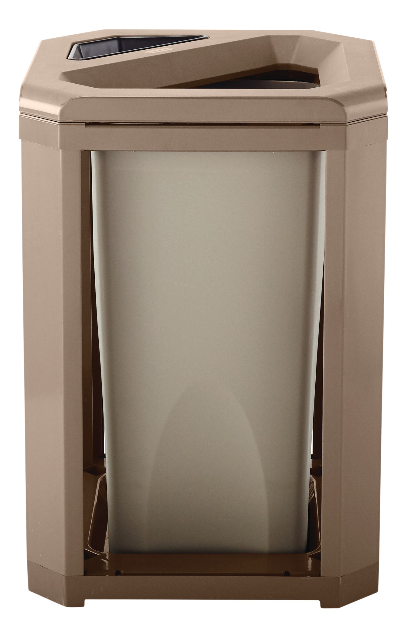 High volume refuse collection and smoking management for indoor and outdoor areas, including building entrances, lobbies and malls