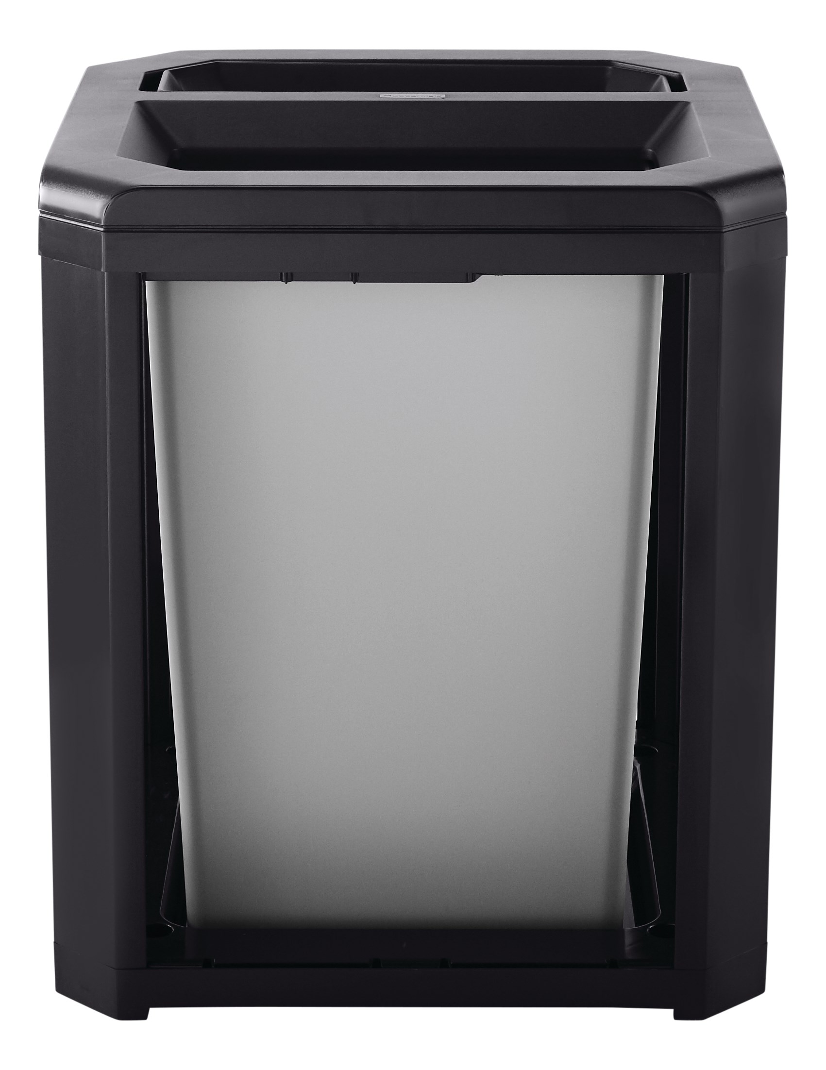 High volume refuse collection and smoking management for indoor and outdoor areas, including building entrances, lobbies and malls